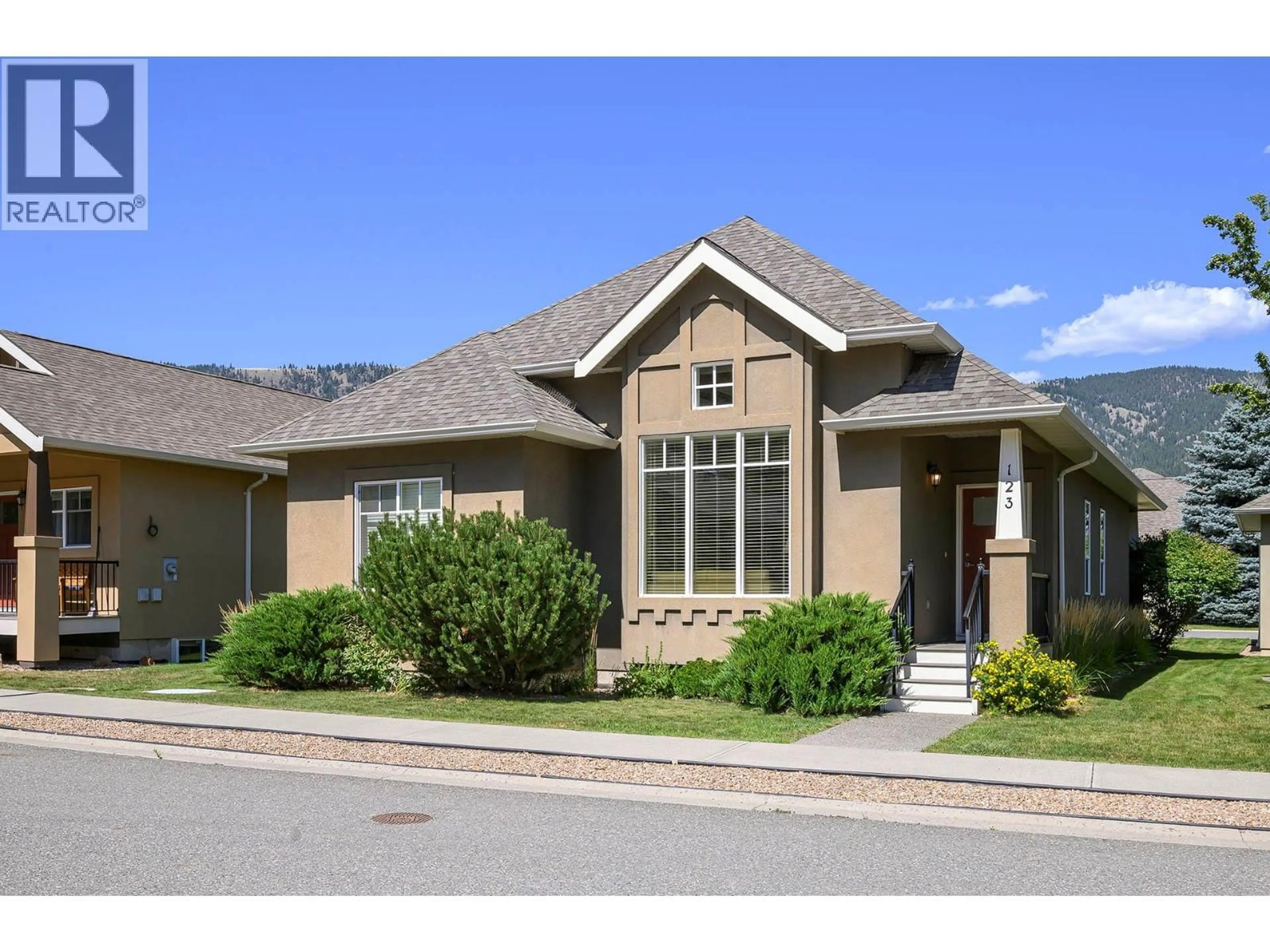 Home with brick exterior material, street for 123 - 2920 VALLEYVIEW DRIVE, Kamloops British Columbia V2C0A8