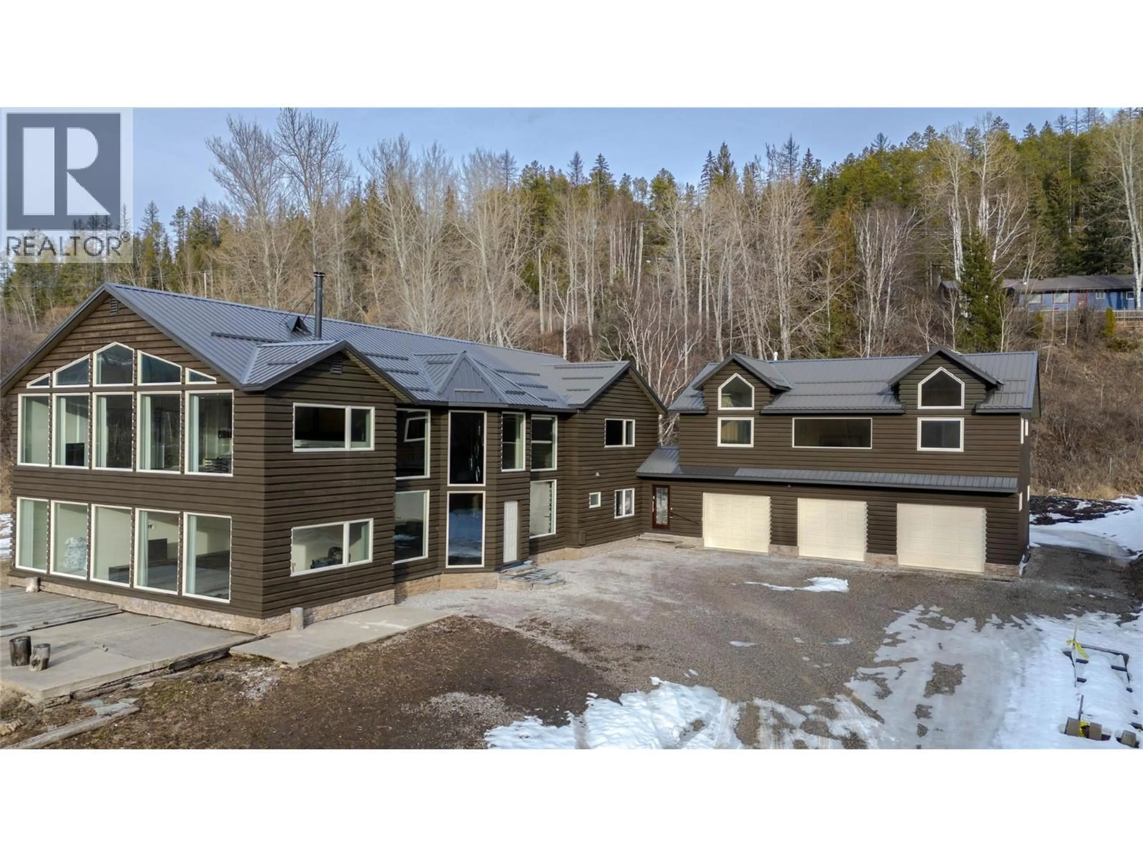 A pic from outside/outdoor area/front of a property/back of a property/a pic from drone, unknown for 3982 MCGIVERIN ROAD, Fernie British Columbia V0B1M4