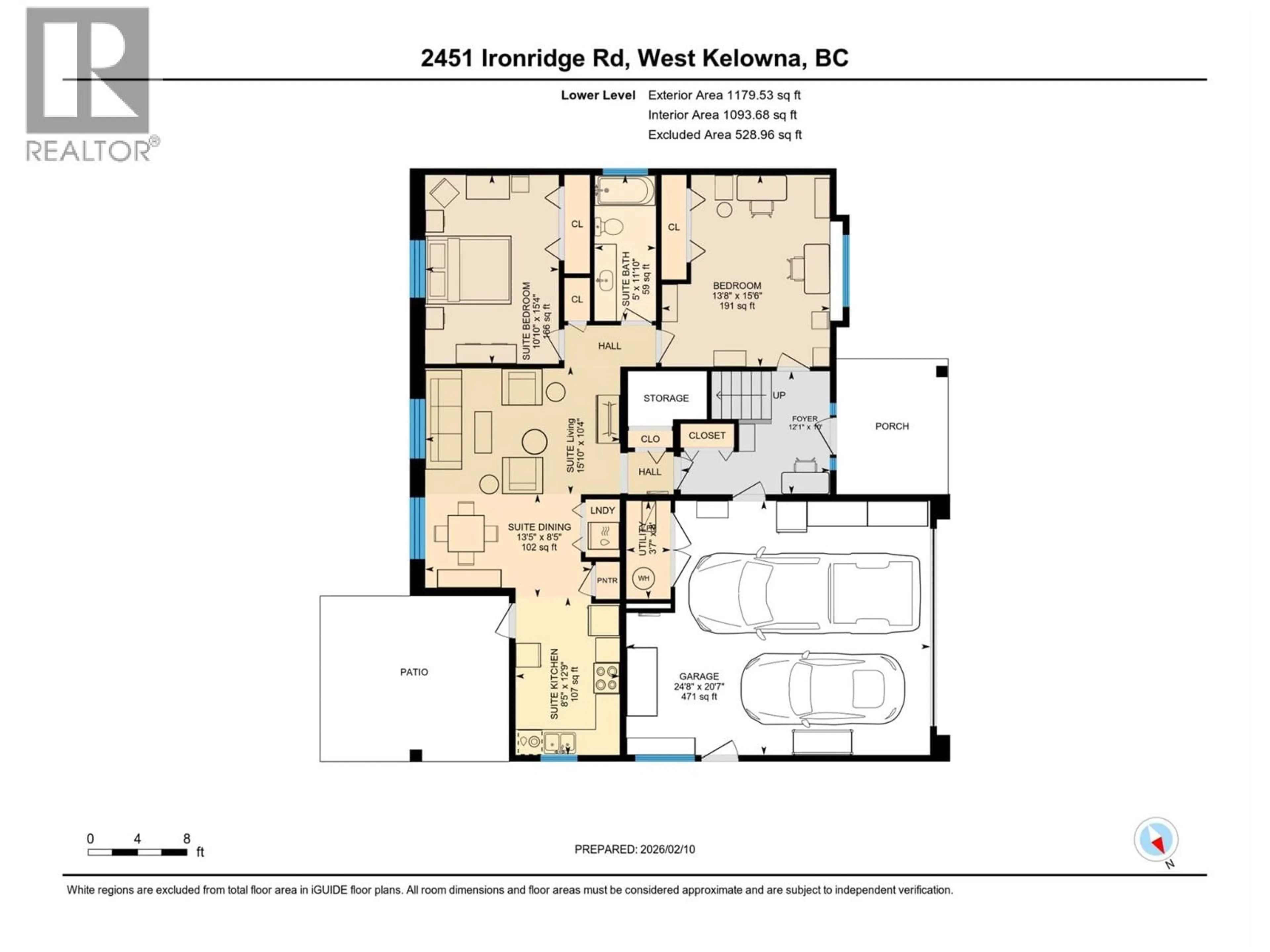Floor plan for 2451 IRONRIDGE ROAD, West Kelowna British Columbia V4T3L6