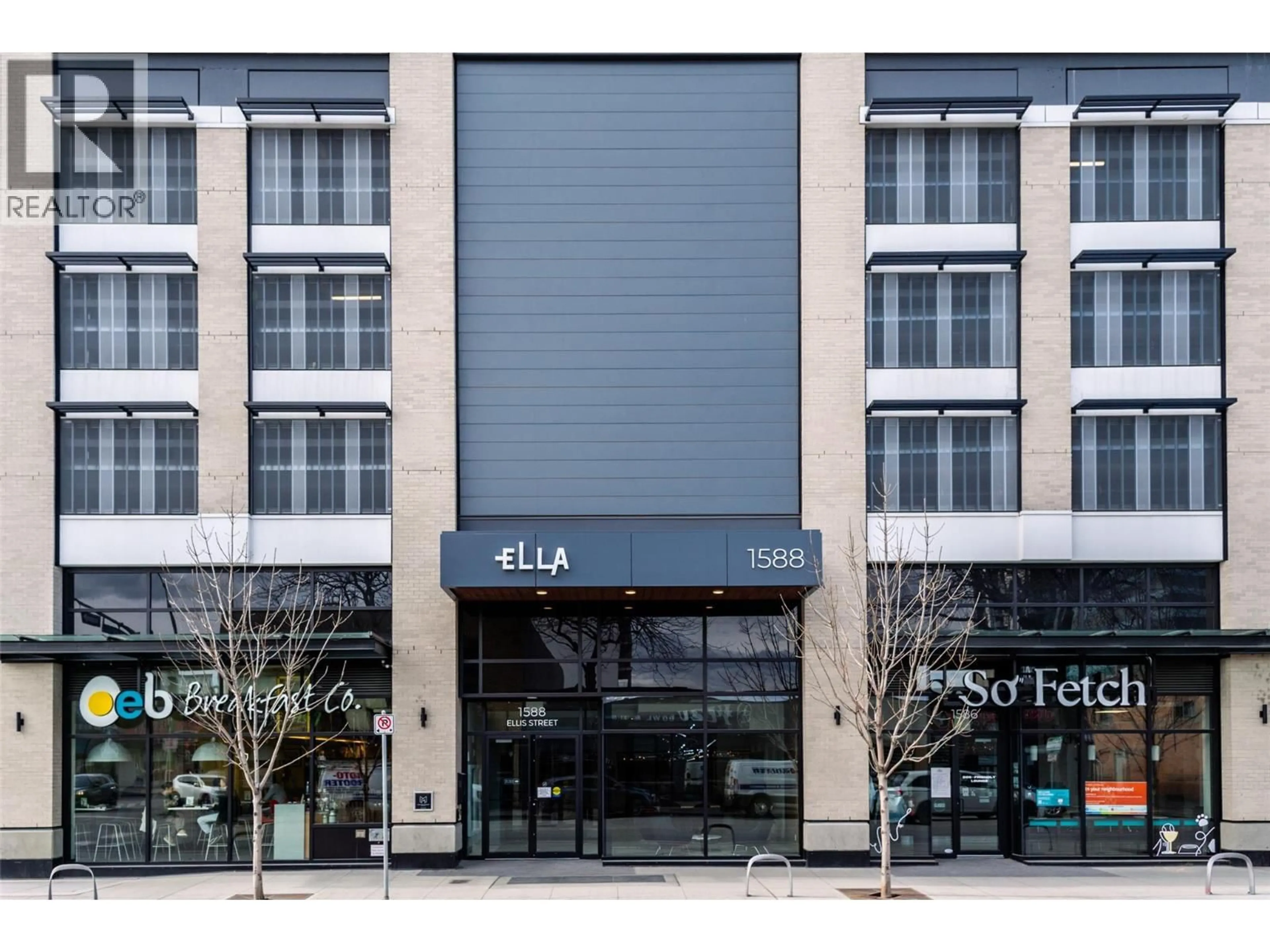 Patio, building for 1703 - 1588 ELLIS STREET, Kelowna British Columbia V1Y0H1