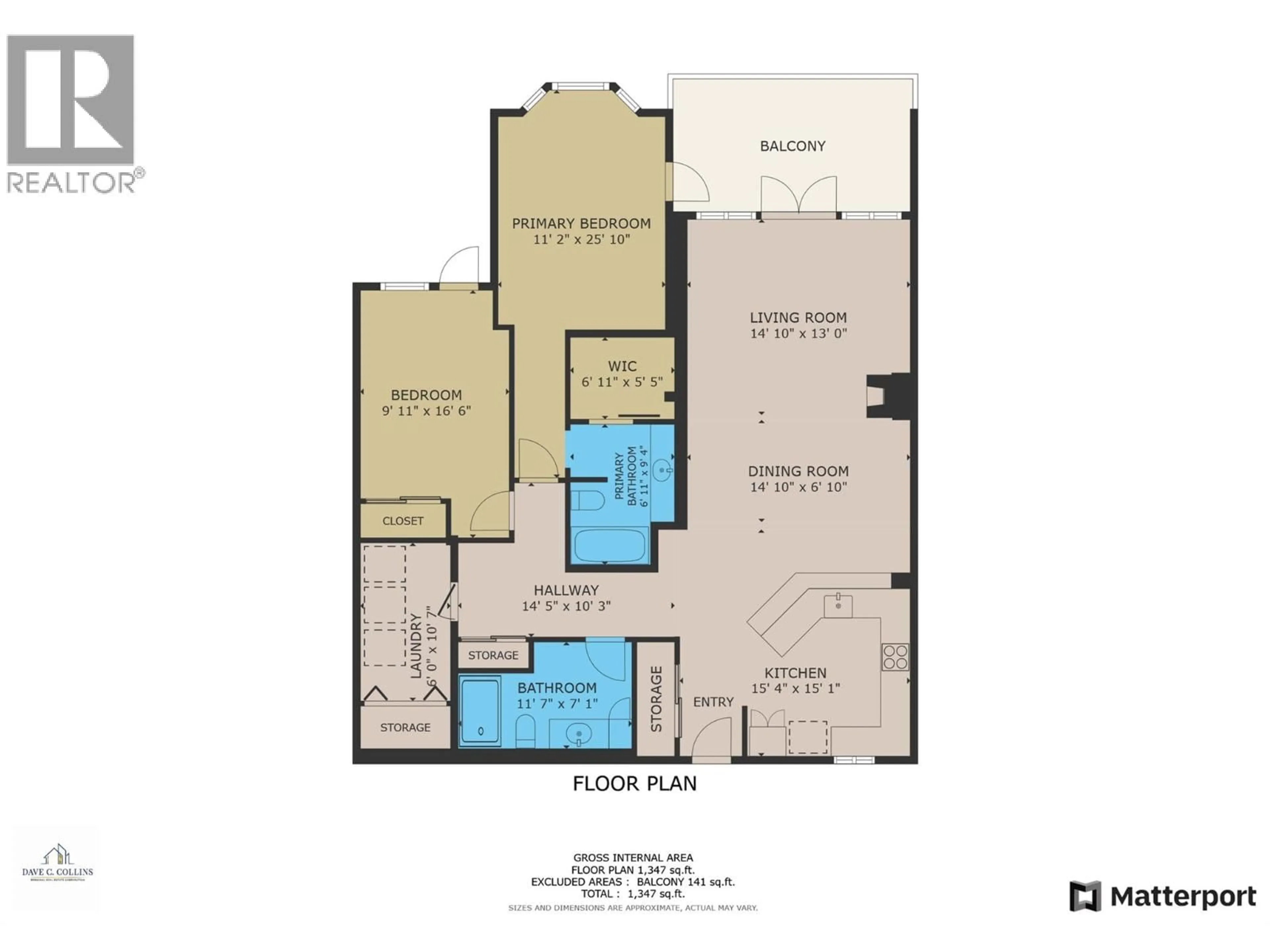 Floor plan for 205 - 3996 BEACH AVENUE, Peachland British Columbia V0H1X5