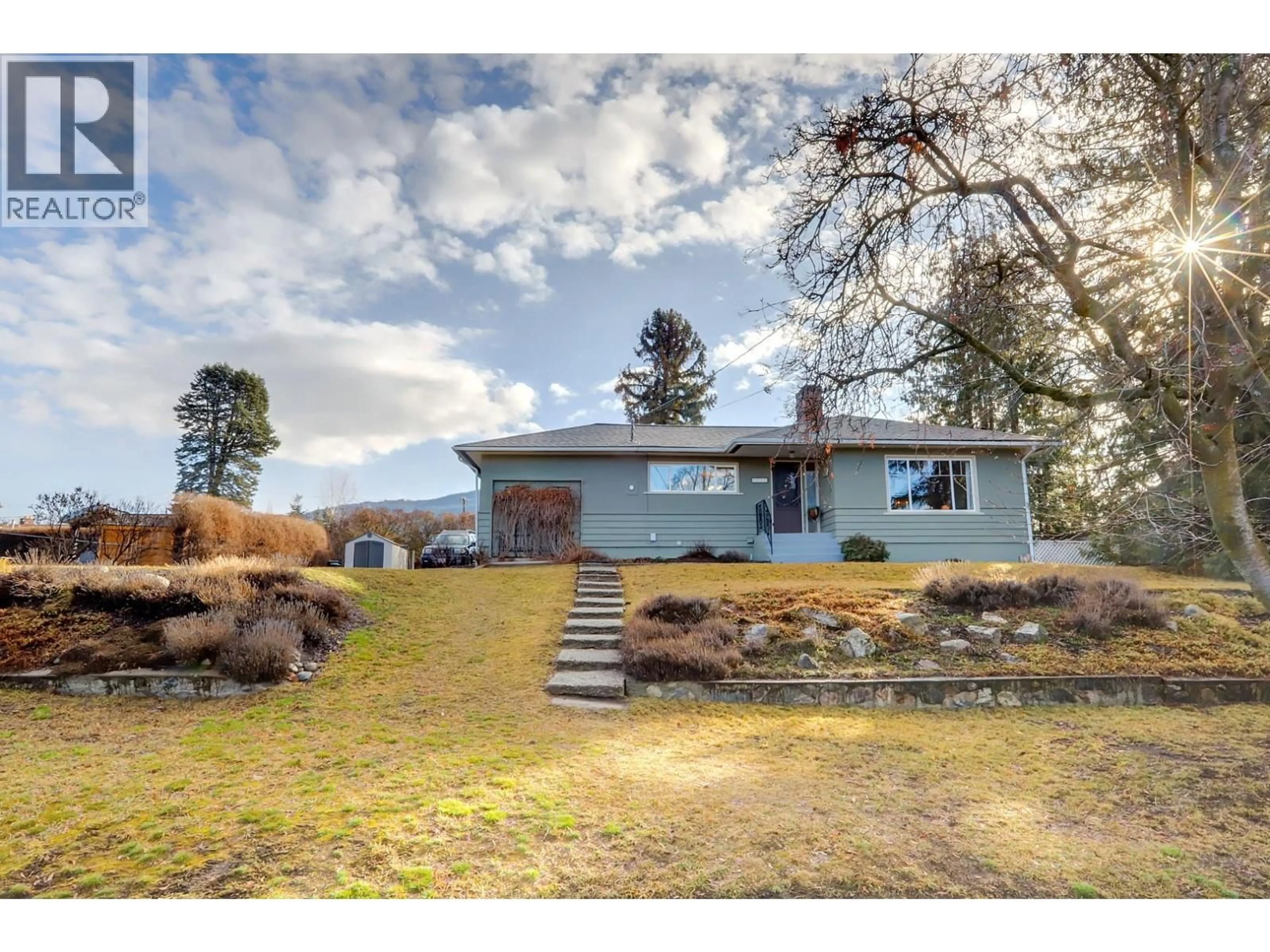 A pic from outside/outdoor area/front of a property/back of a property/a pic from drone, unknown for 3401 20 STREET, Vernon British Columbia V1T4C6