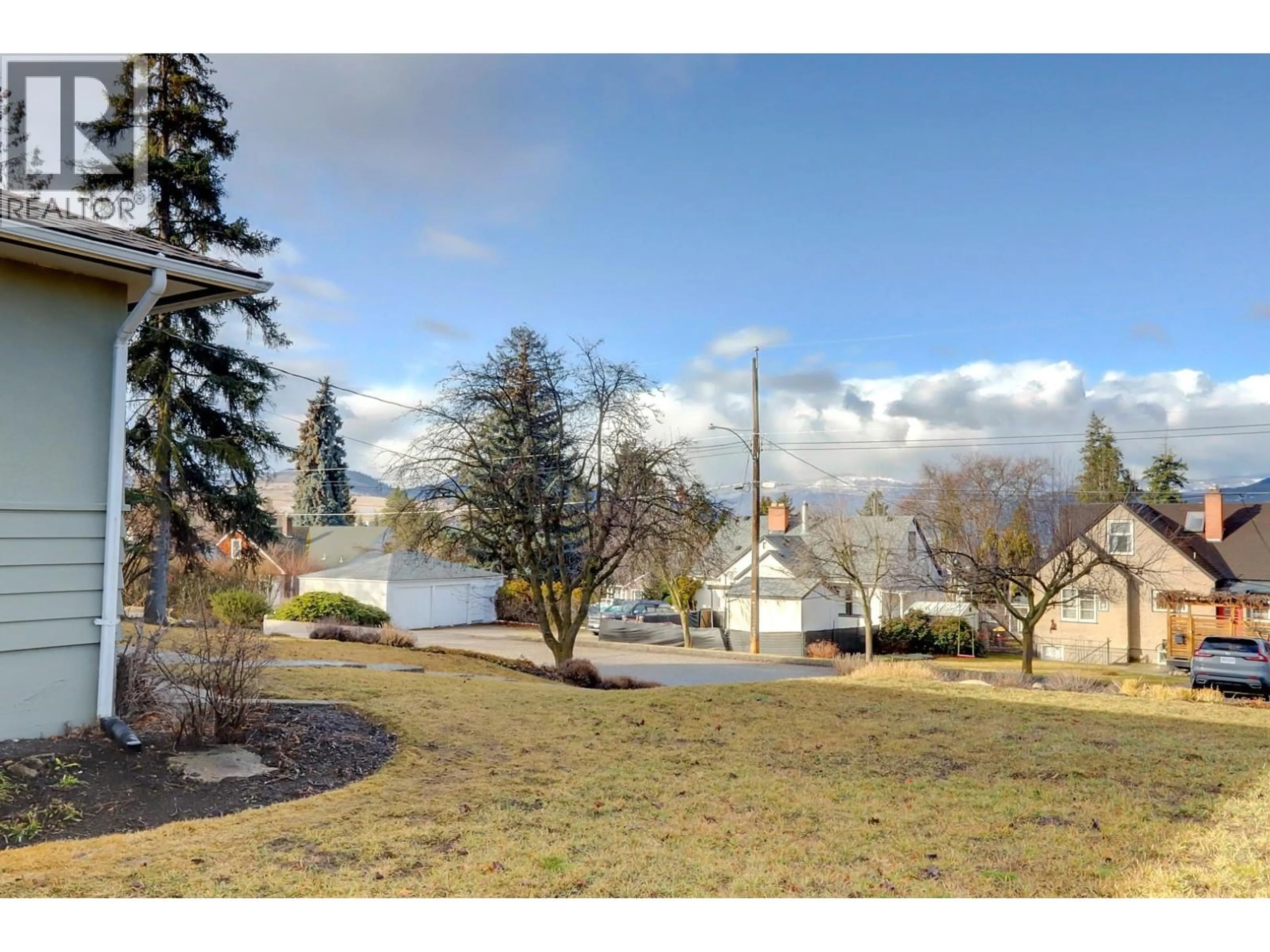 A pic from outside/outdoor area/front of a property/back of a property/a pic from drone, water/lake/river/ocean view for 3401 20 STREET, Vernon British Columbia V1T4C6