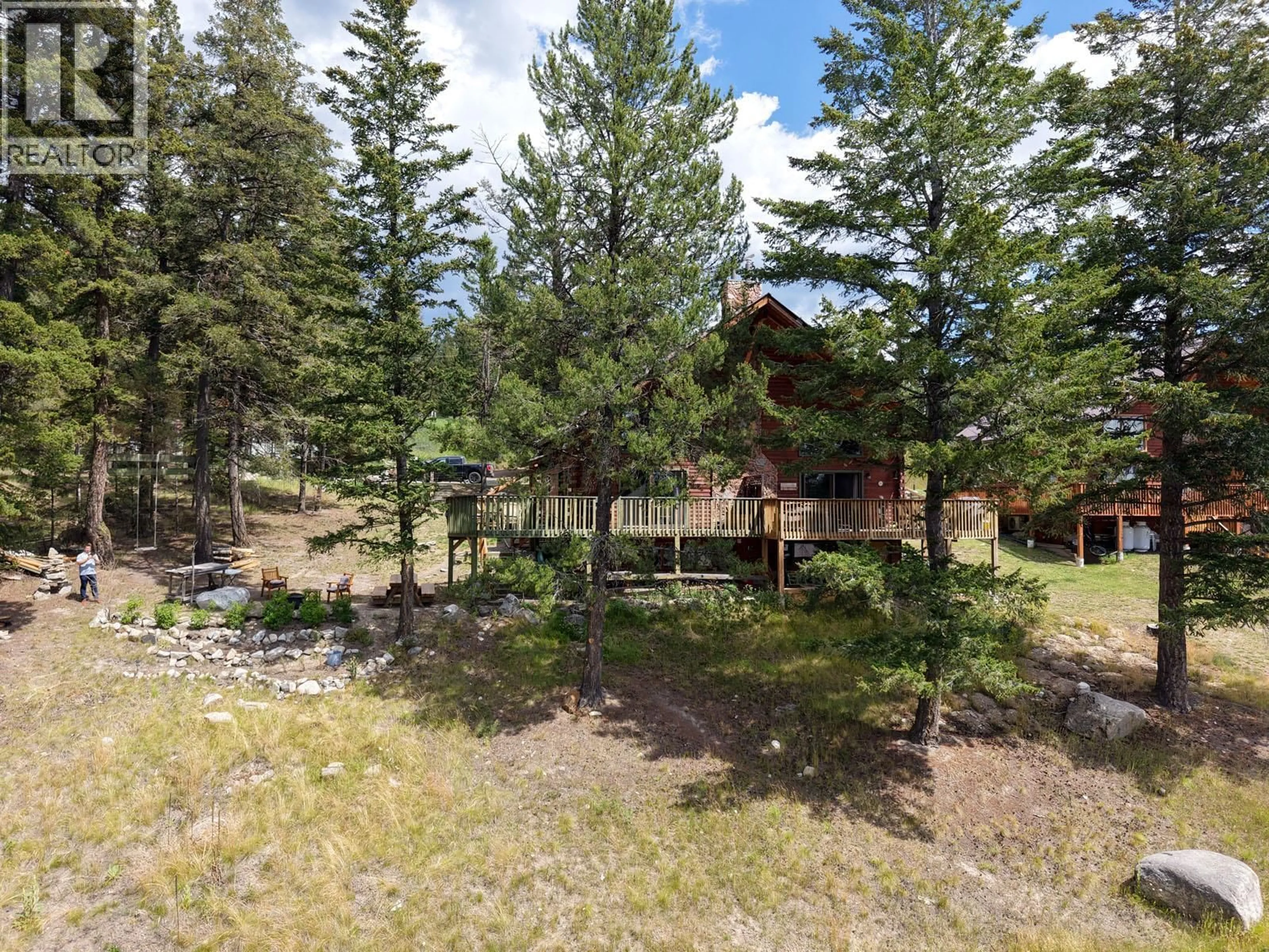 A pic from outside/outdoor area/front of a property/back of a property/a pic from drone, forest/trees view for 16A - 7200 ROCHE LAKE, Kamloops British Columbia V0E2A0
