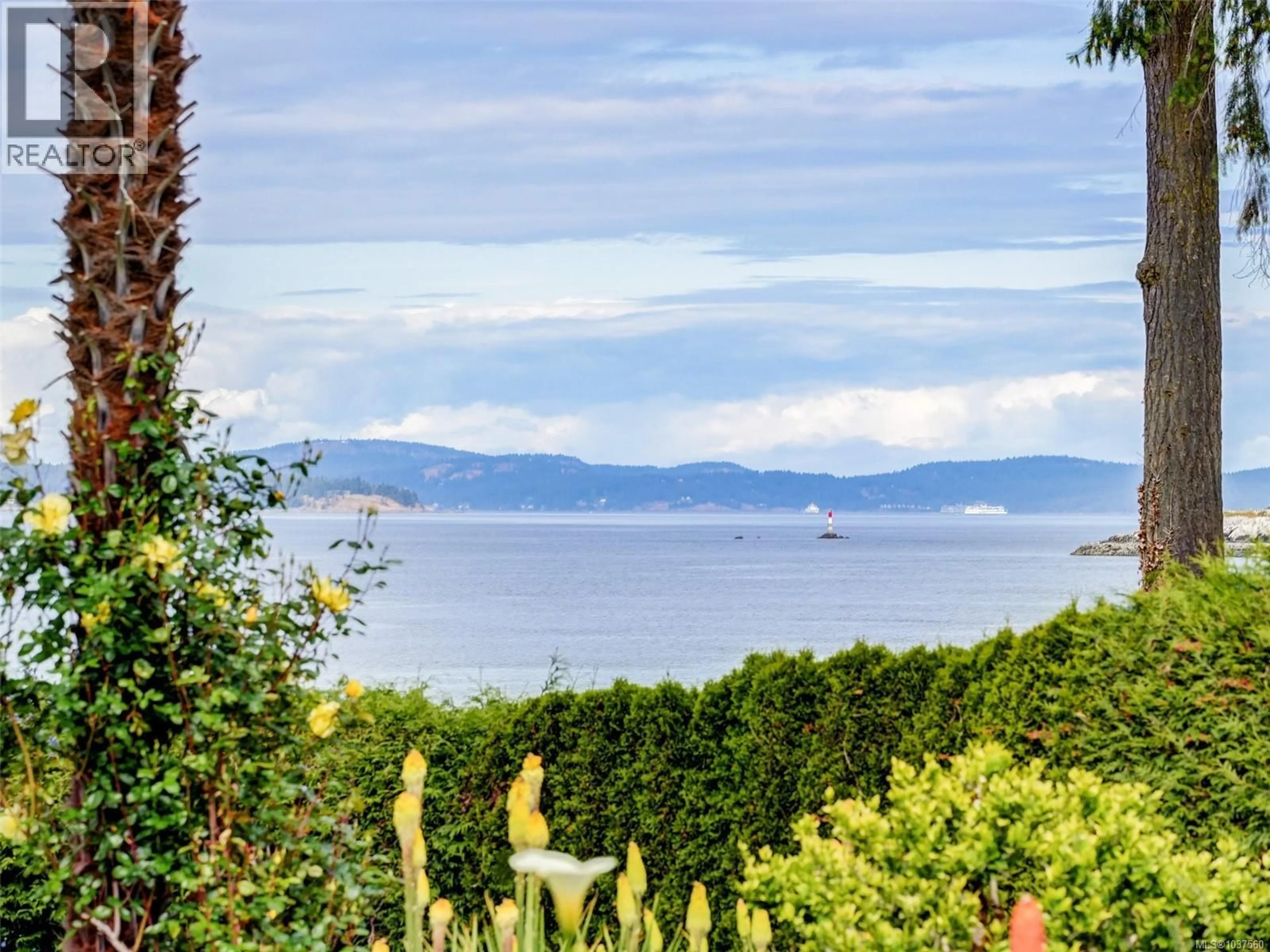A pic from outside/outdoor area/front of a property/back of a property/a pic from drone, water/lake/river/ocean view for 11657 JUPATA WAY, North Saanich British Columbia V8L5K1