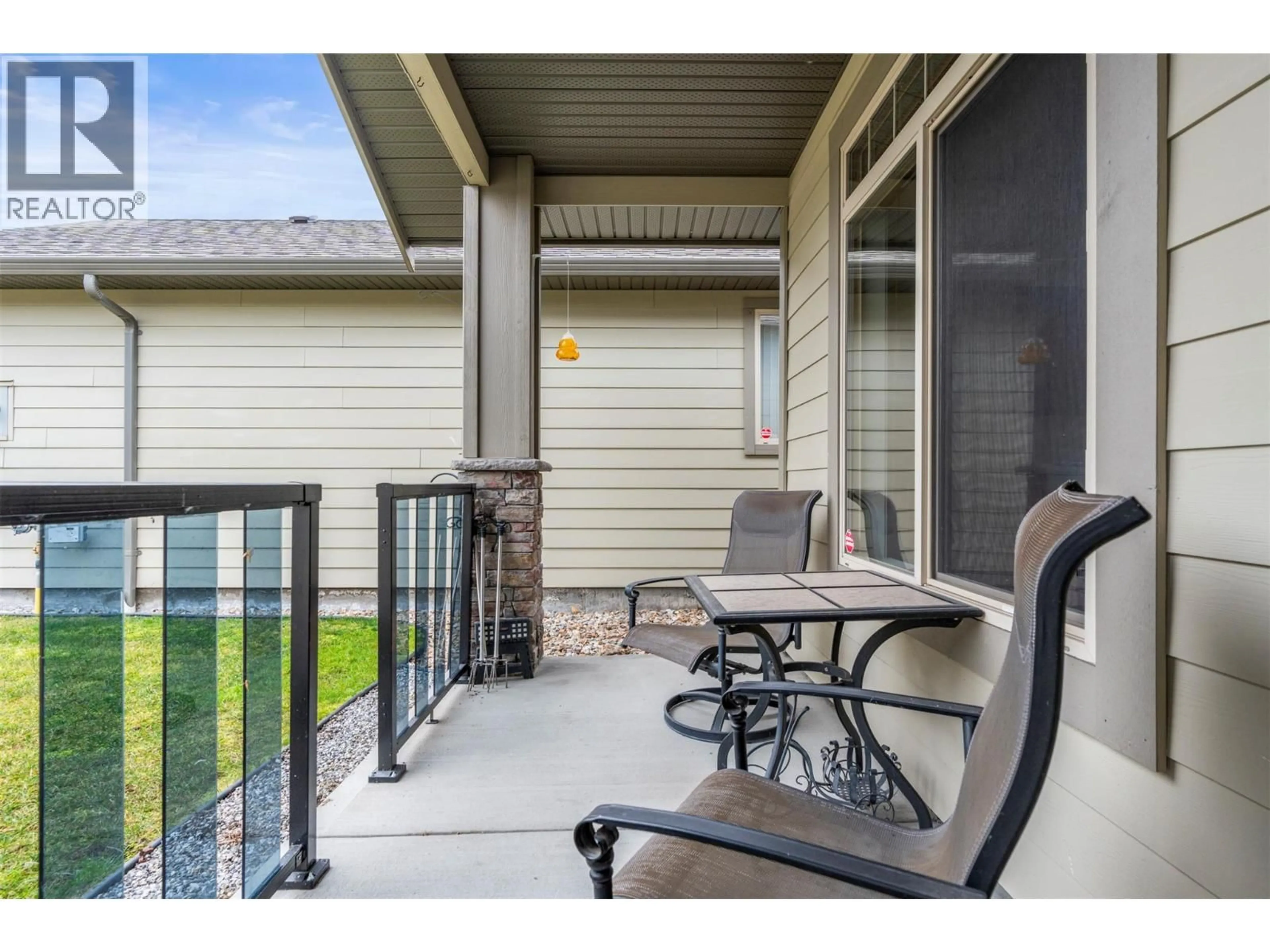 Patio, water/lake/river/ocean view for 19 - 6450 OKANAGAN LANDING ROAD, Vernon British Columbia V1H2H5