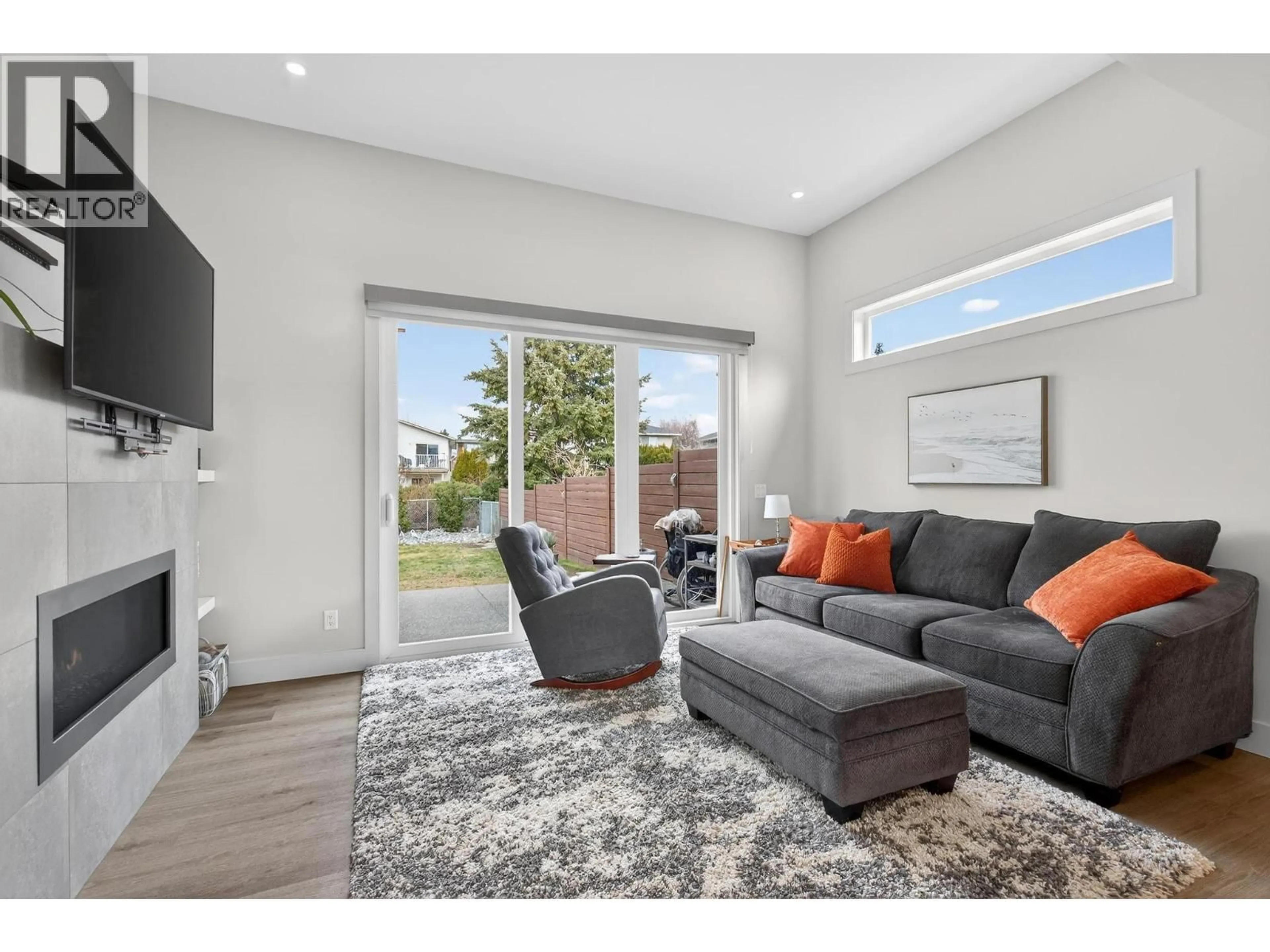 Living room with furniture, unknown for 1418 INKAR ROAD, Kelowna British Columbia V1Y8H7