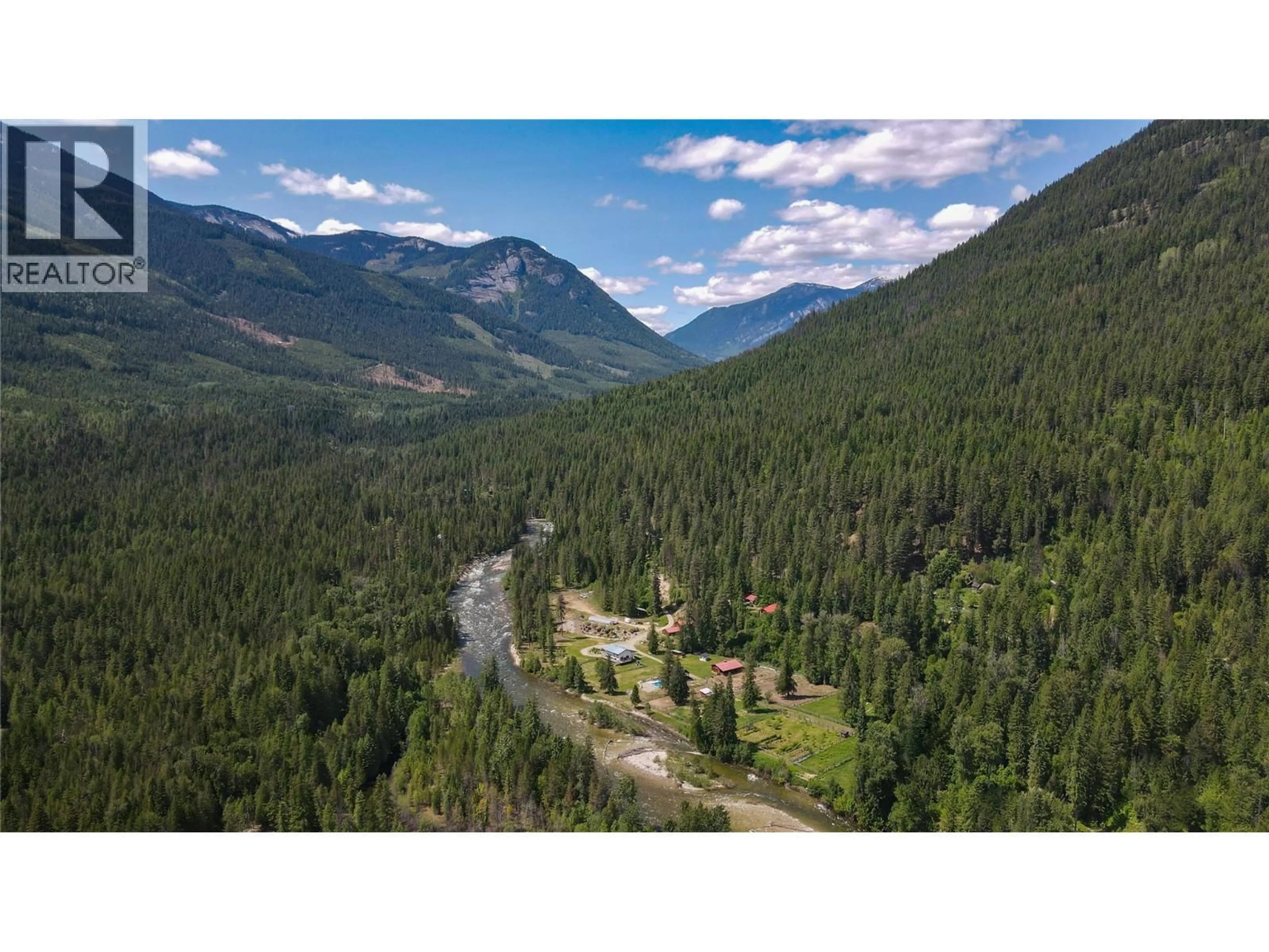 A pic from outside/outdoor area/front of a property/back of a property/a pic from drone, mountain view for 3290 LITTLE SLOCAN SOUTH ROAD, Winlaw British Columbia V0G2J0
