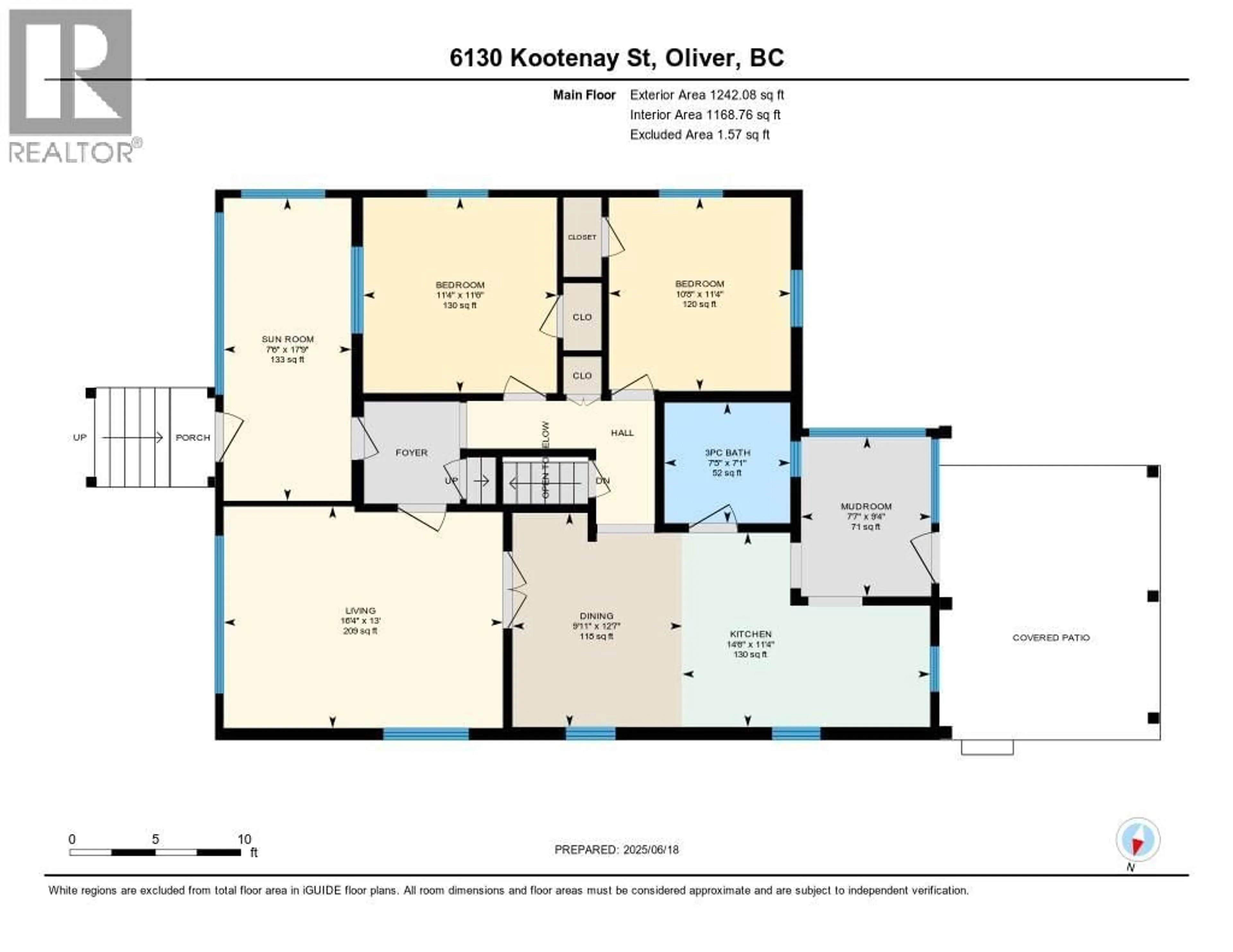 Floor plan for 6130 KOOTENAY STREET, Oliver British Columbia V0H1T0