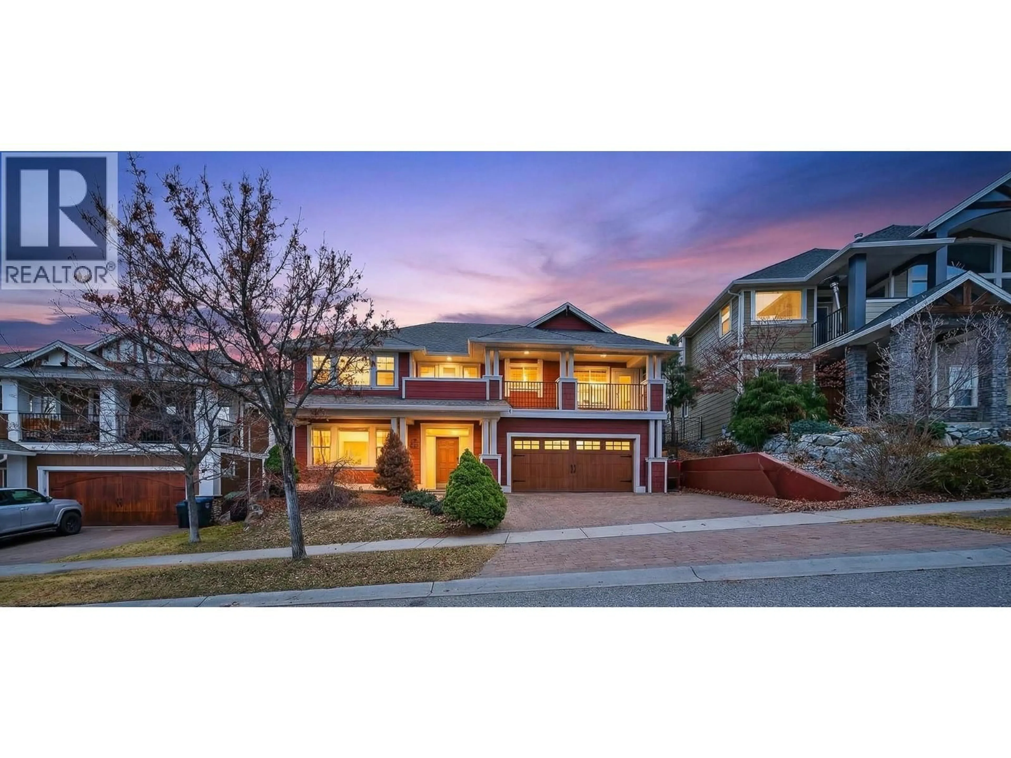 Home with brick exterior material, street for 327 QUILCHENA DRIVE, Kelowna British Columbia V1W4Y9