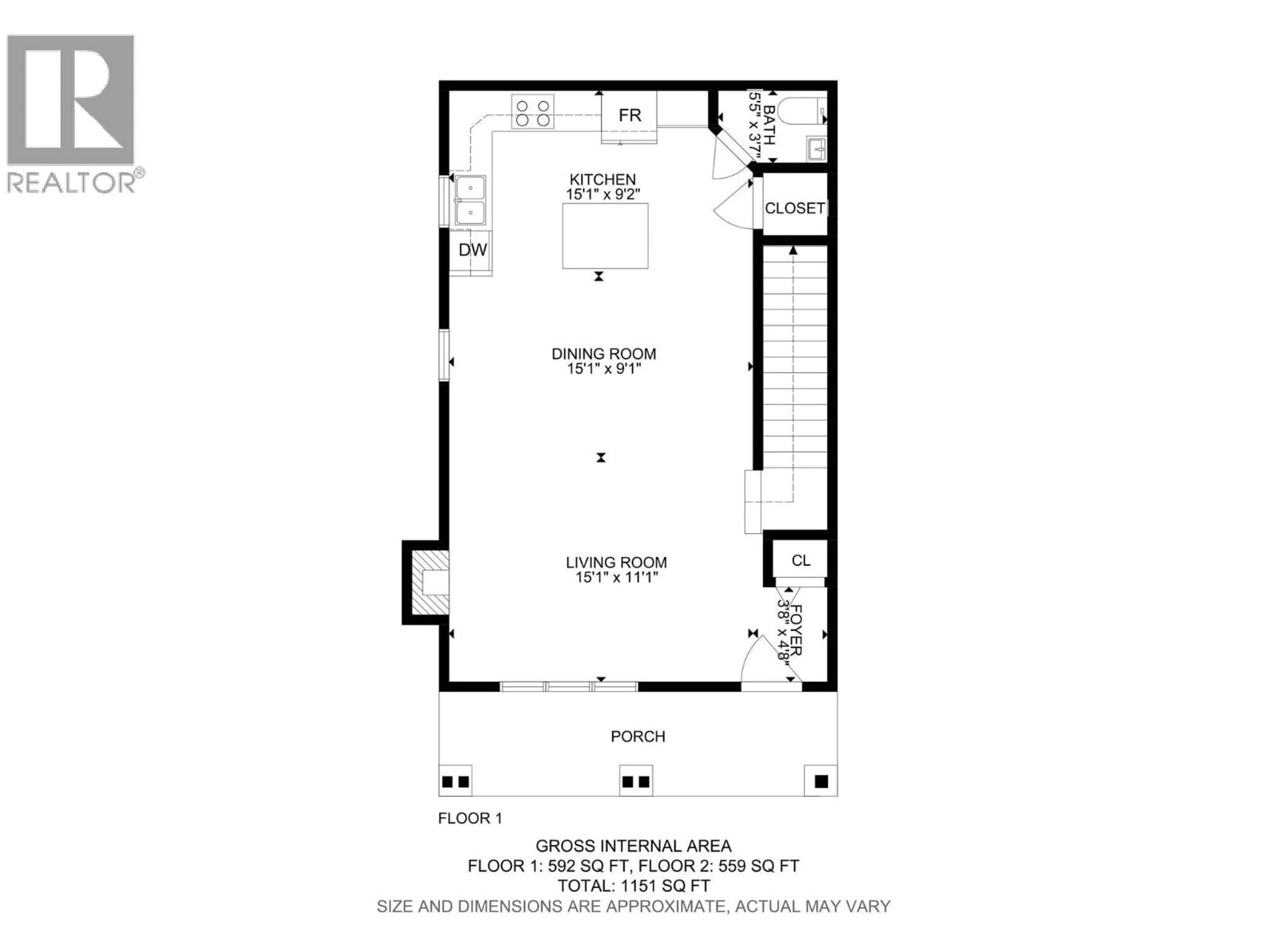 Floor plan for 1934 ETHEL STREET, Kelowna British Columbia V1Y2Z5