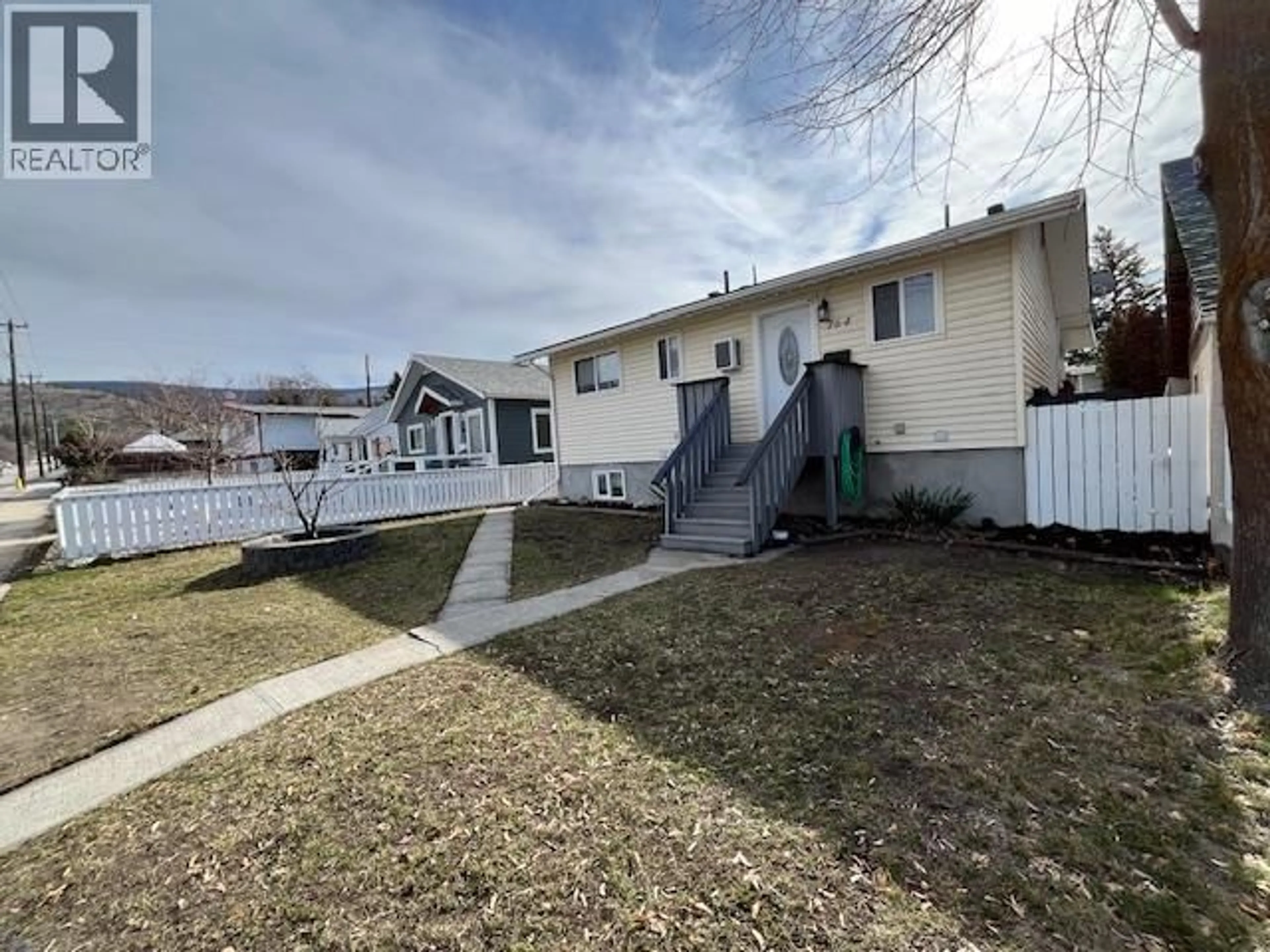 A pic from outside/outdoor area/front of a property/back of a property/a pic from drone, street for 764 PENTICTON AVENUE, Penticton British Columbia V2A2M8
