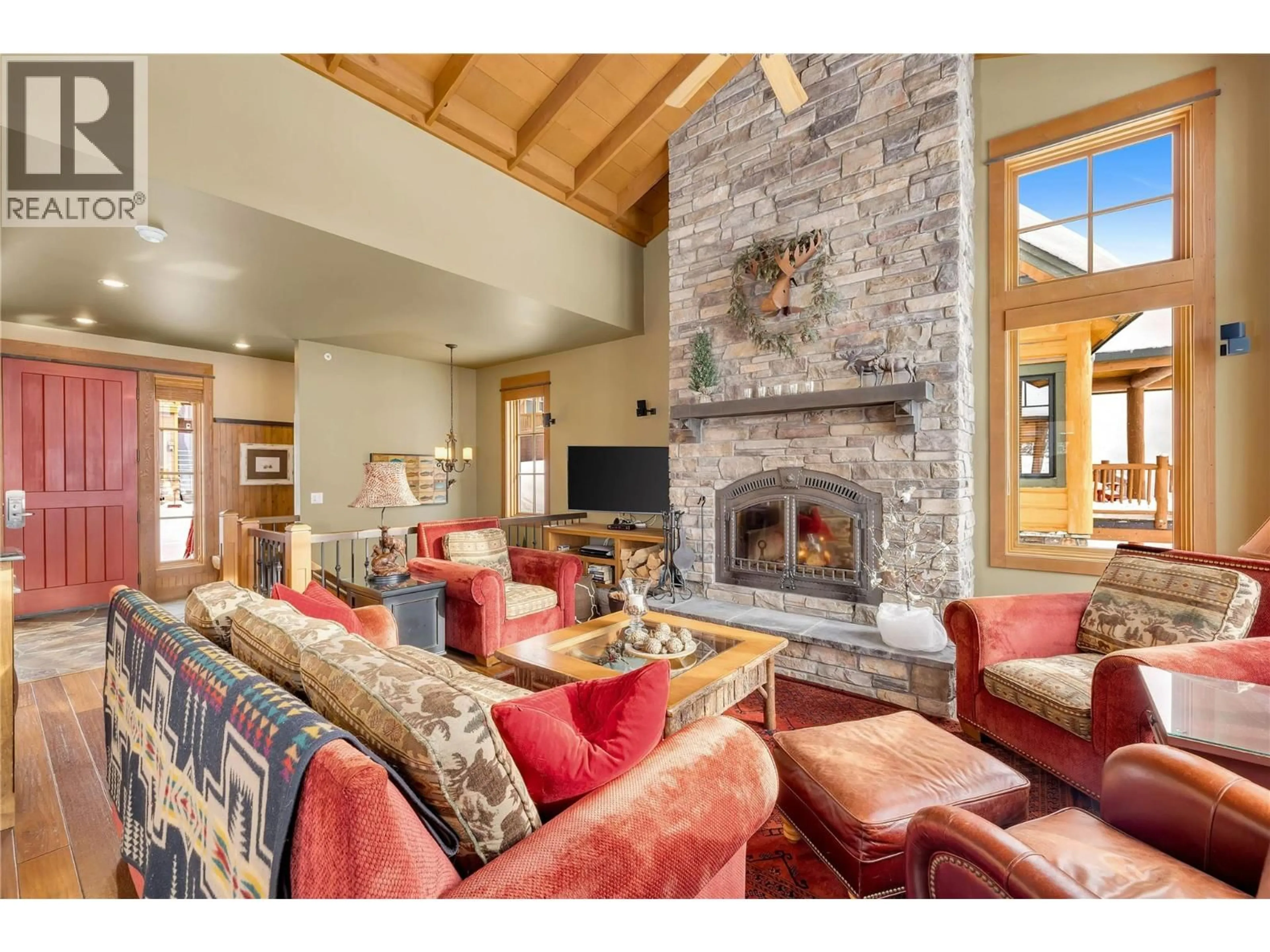 Living room with furniture, unknown for 8 - 255 FEATHERTOP WAY, Big White British Columbia V1P1P3