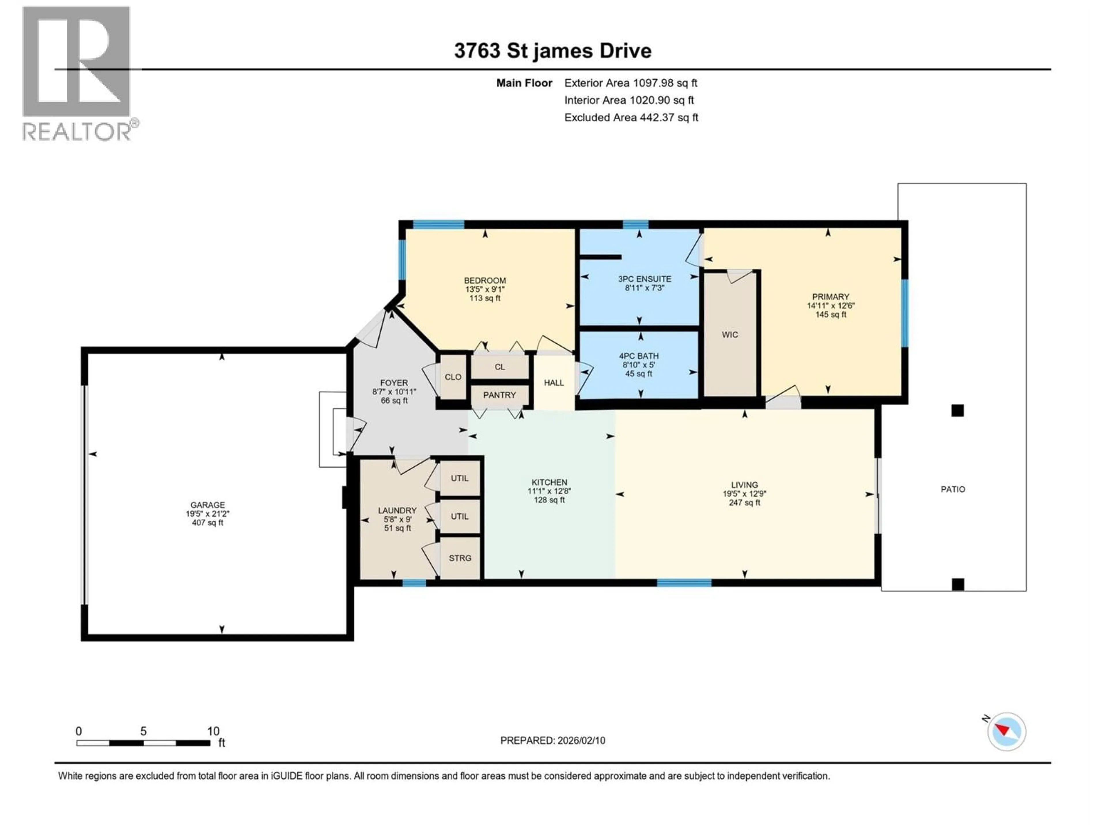 Floor plan for 3763 ST. JAMES DRIVE, West Kelowna British Columbia V4T0G3