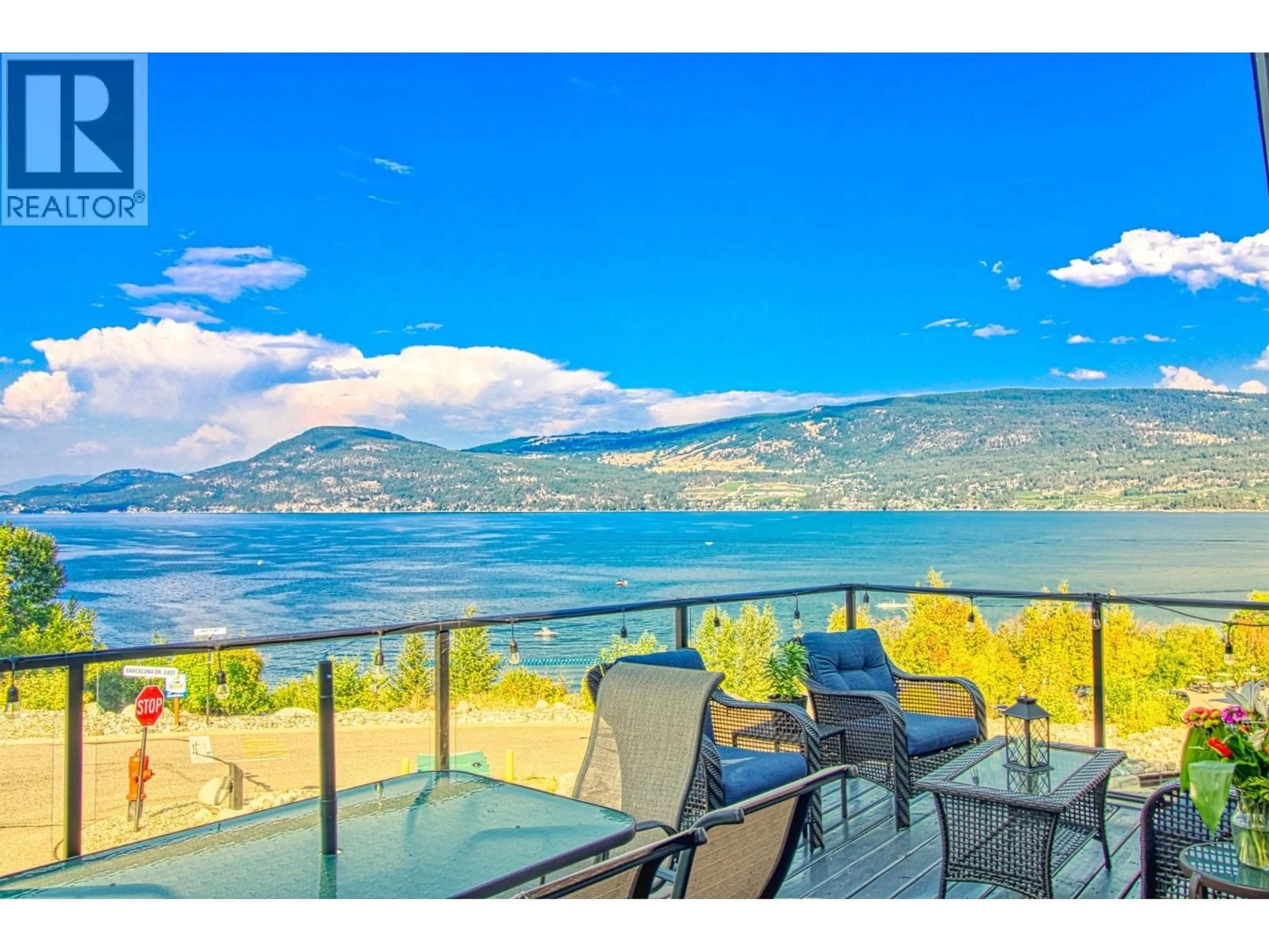 Patio, water/lake/river/ocean view for 24 - 6985 BARCELONA DRIVE, Kelowna British Columbia V1Z3R8