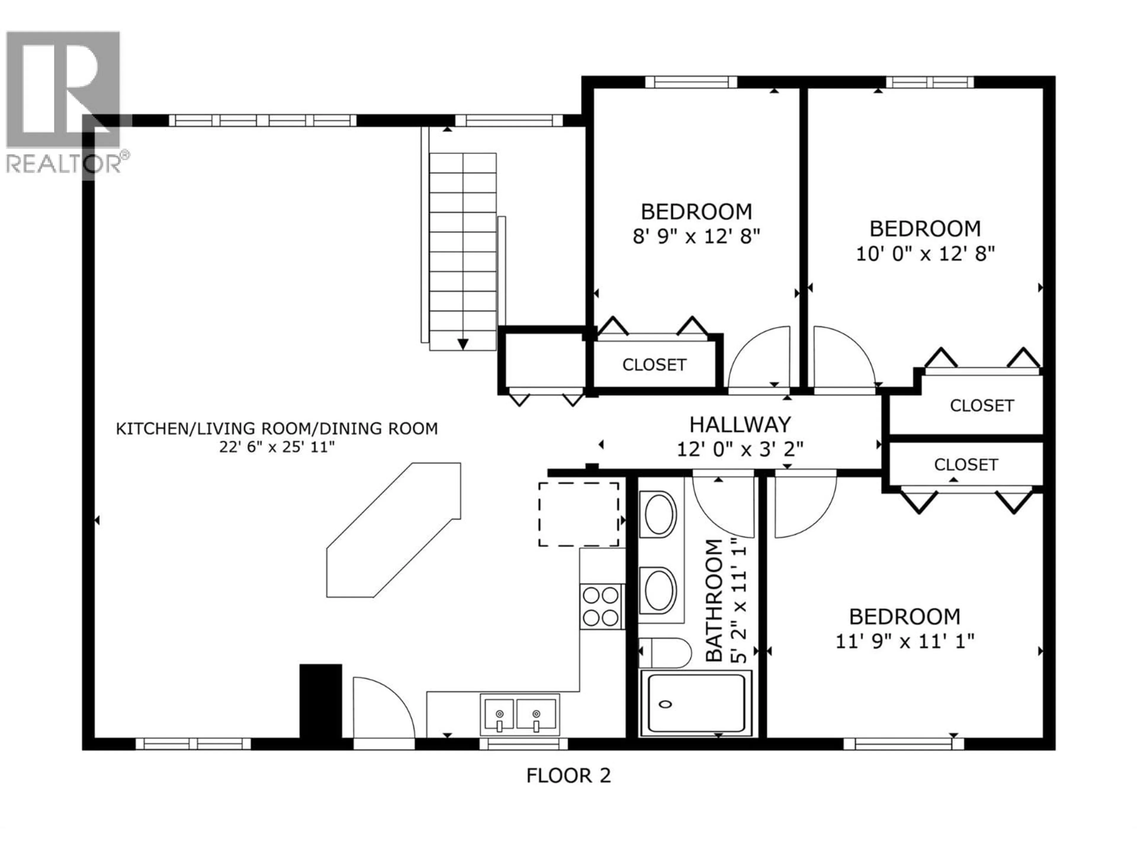 Floor plan for 1005 MITCHELL ROAD, Kelowna British Columbia V1X3W7