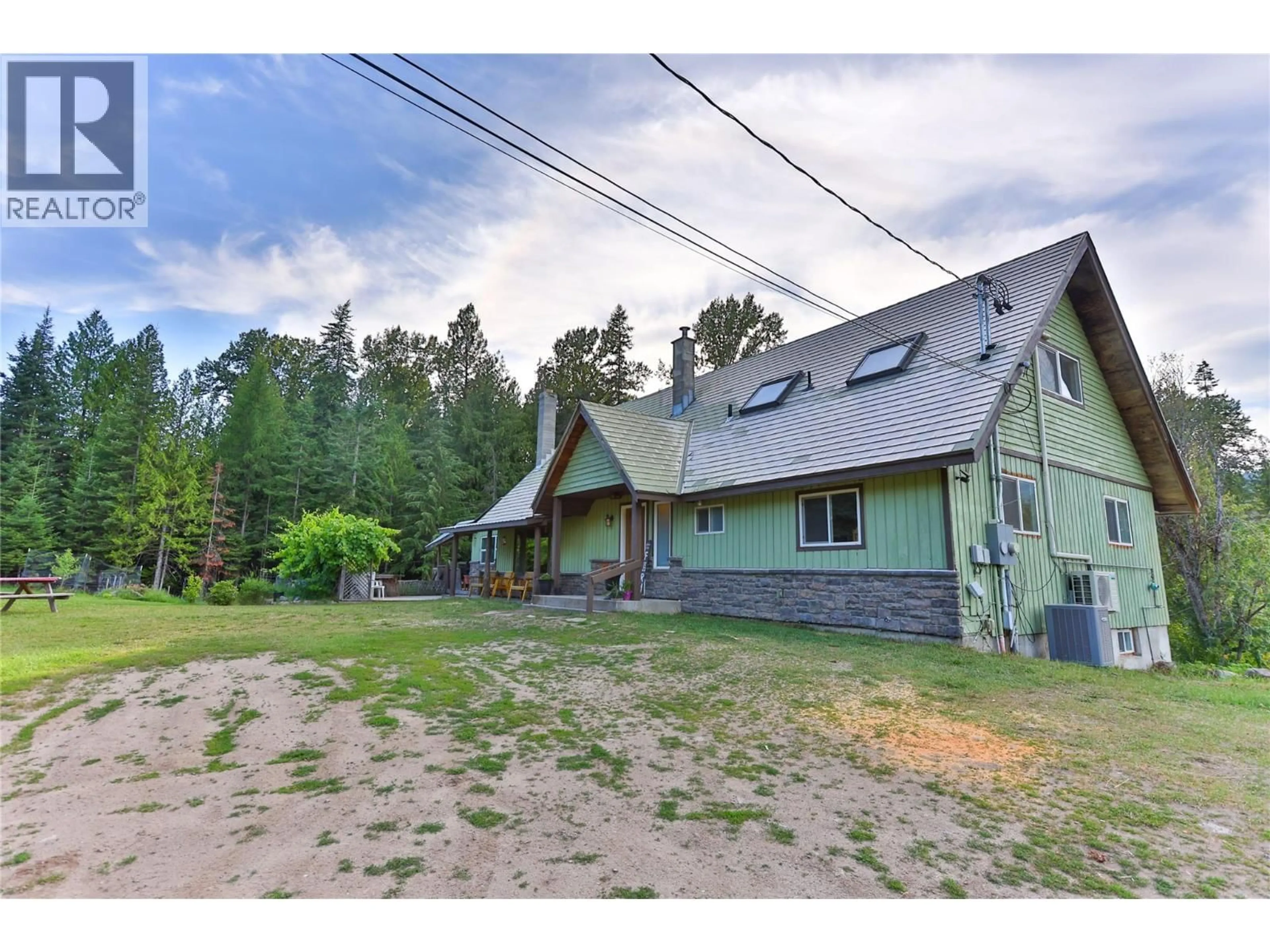 A pic from outside/outdoor area/front of a property/back of a property/a pic from drone, unknown for 4161 VERIGIN ROAD, Nelson British Columbia V1L6V9