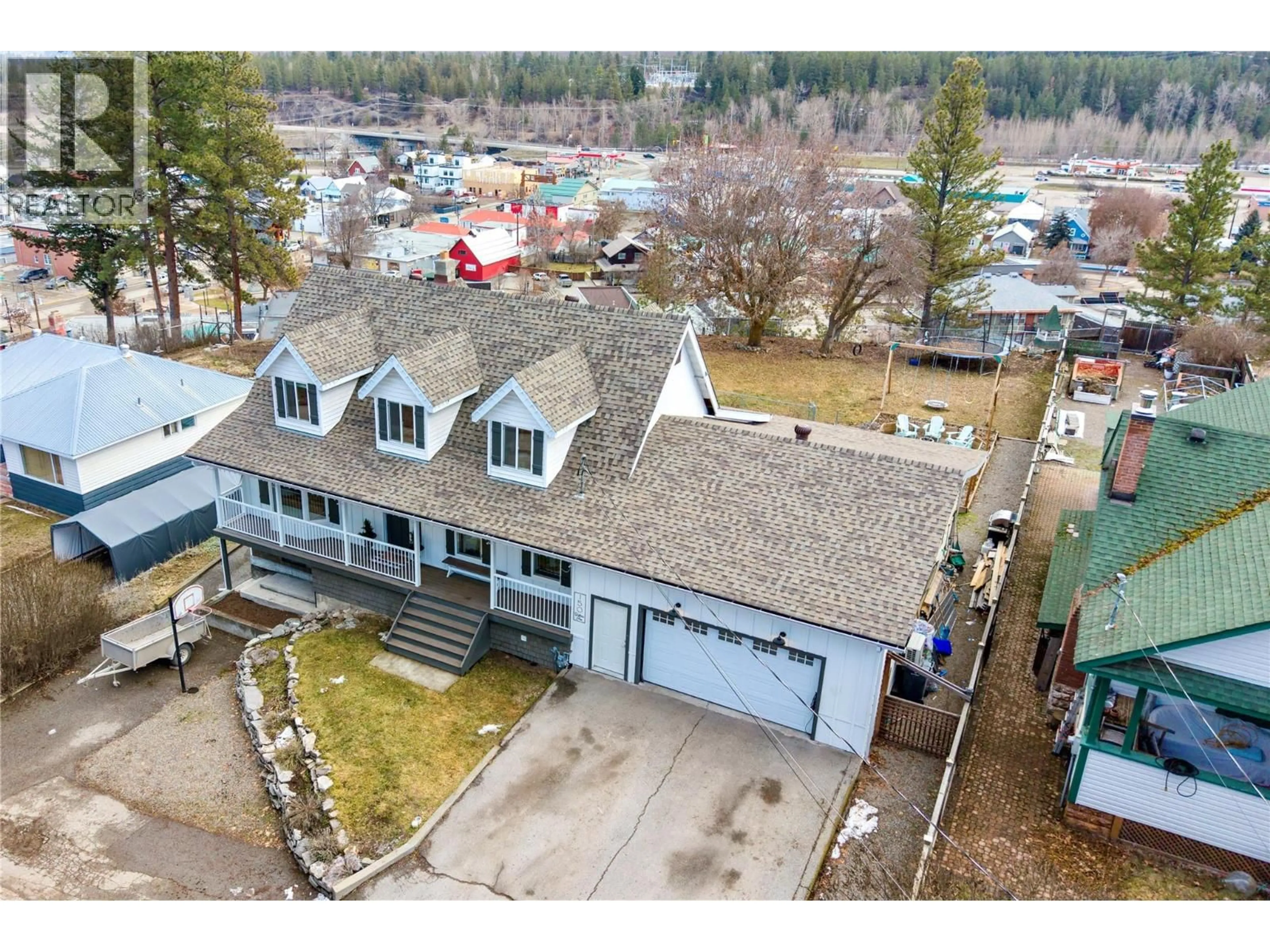 A pic from outside/outdoor area/front of a property/back of a property/a pic from drone, unknown for 150 BILLITER AVENUE, Princeton British Columbia V0X1W0