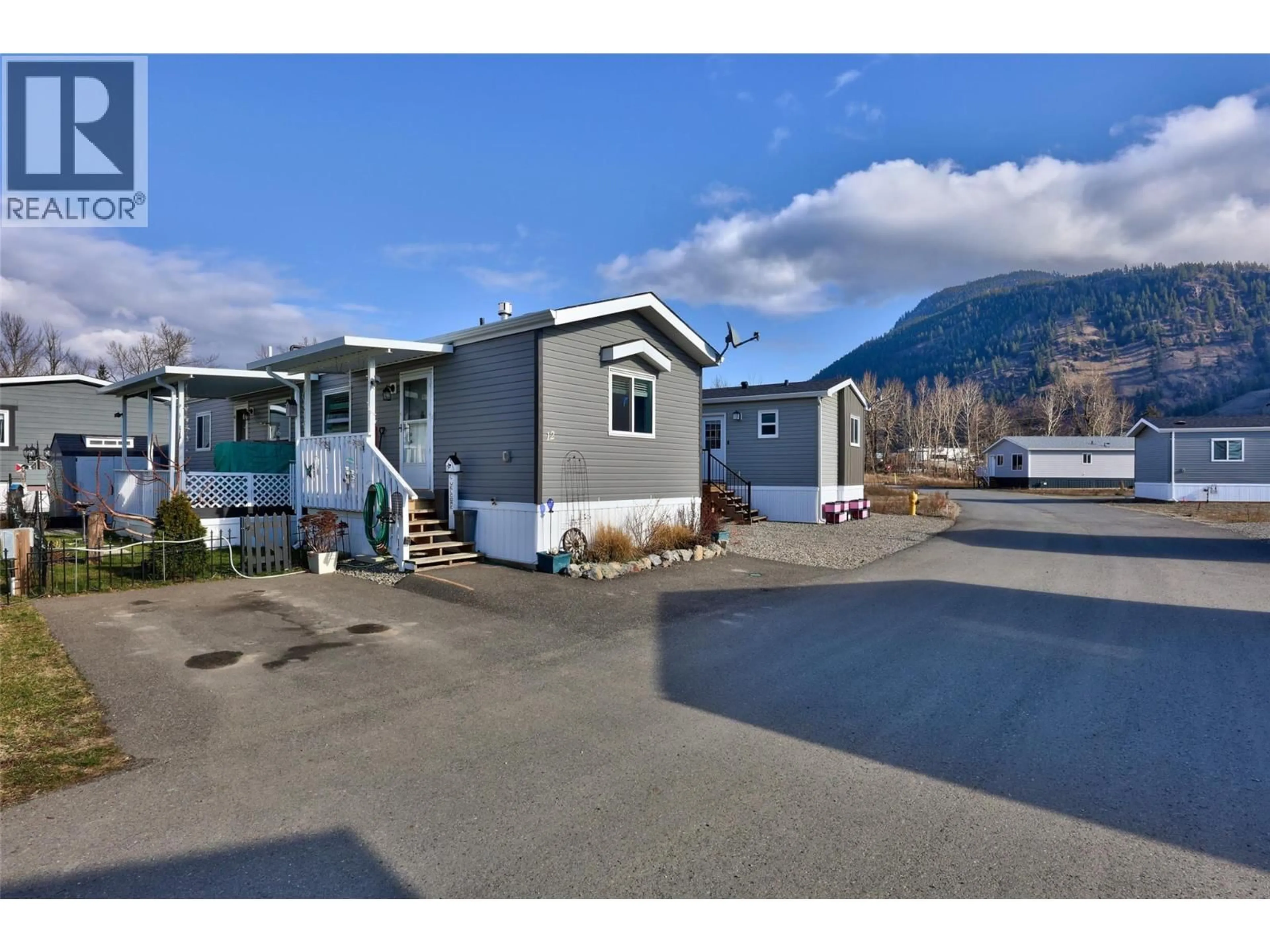 Home with vinyl exterior material, mountain view for 12 - 235 AYLMER ROAD, Chase British Columbia V0E1M1