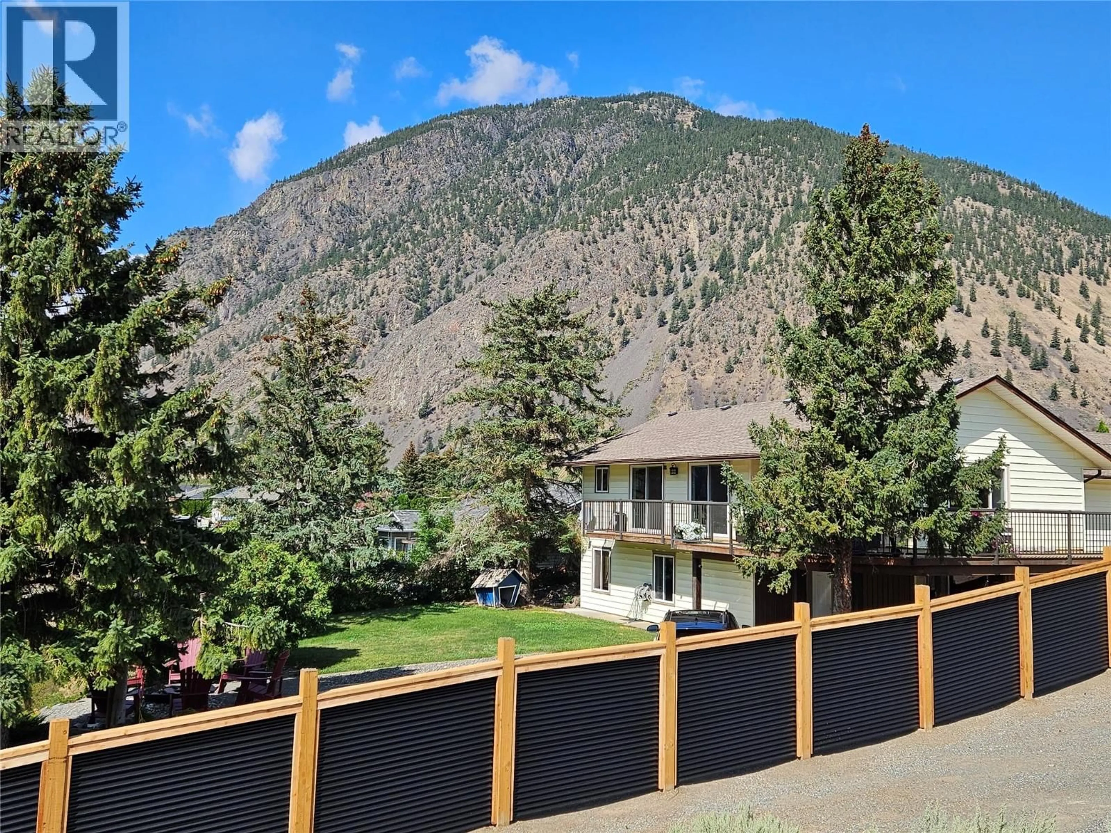 A pic from outside/outdoor area/front of a property/back of a property/a pic from drone, mountain view for 429 3RD AVENUE, Keremeos British Columbia V0X1N2