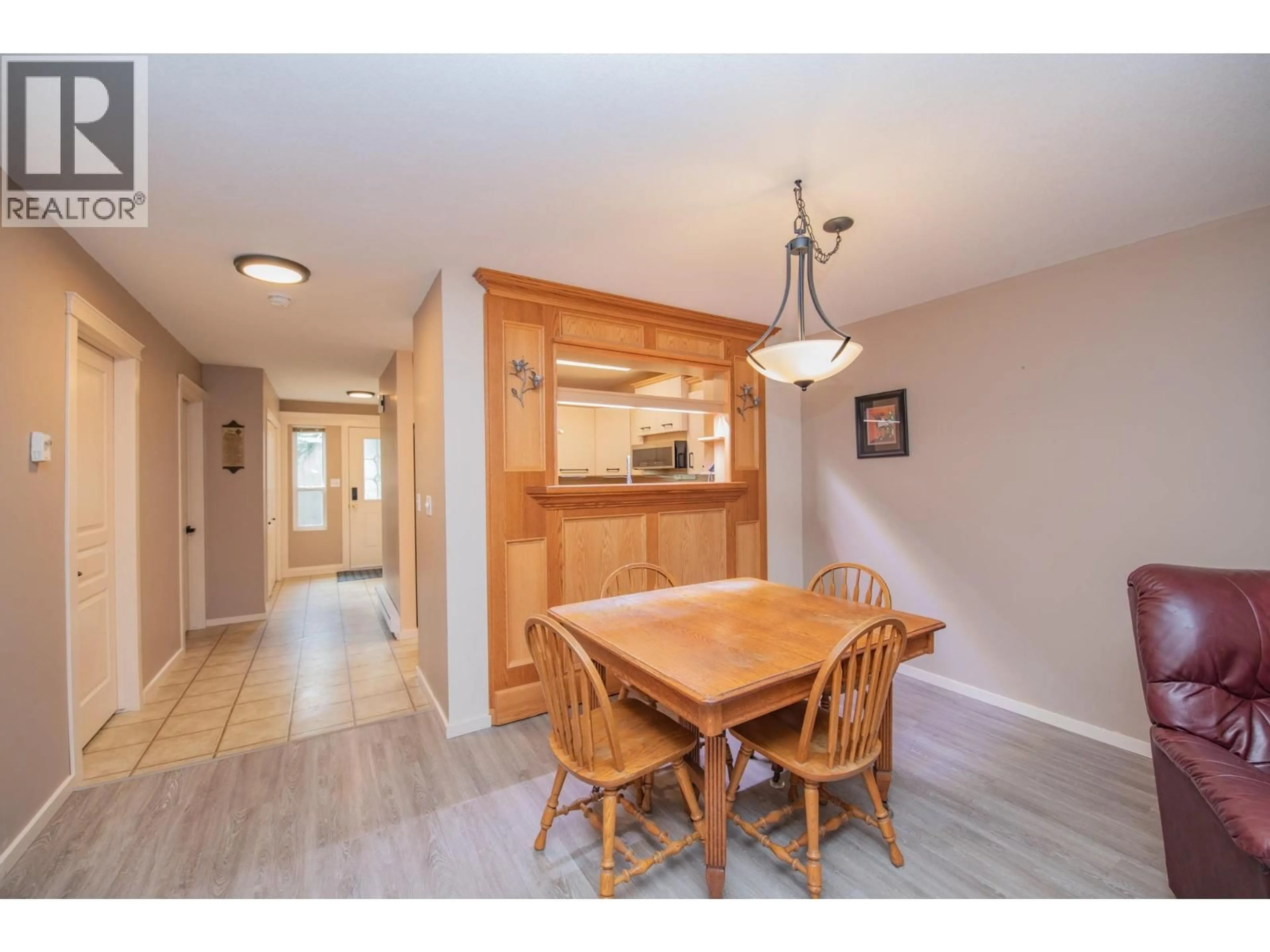 Dining room, wood/laminate floor for 107 - 110 KALAMALKA LAKE ROAD, Vernon British Columbia V1T7M3
