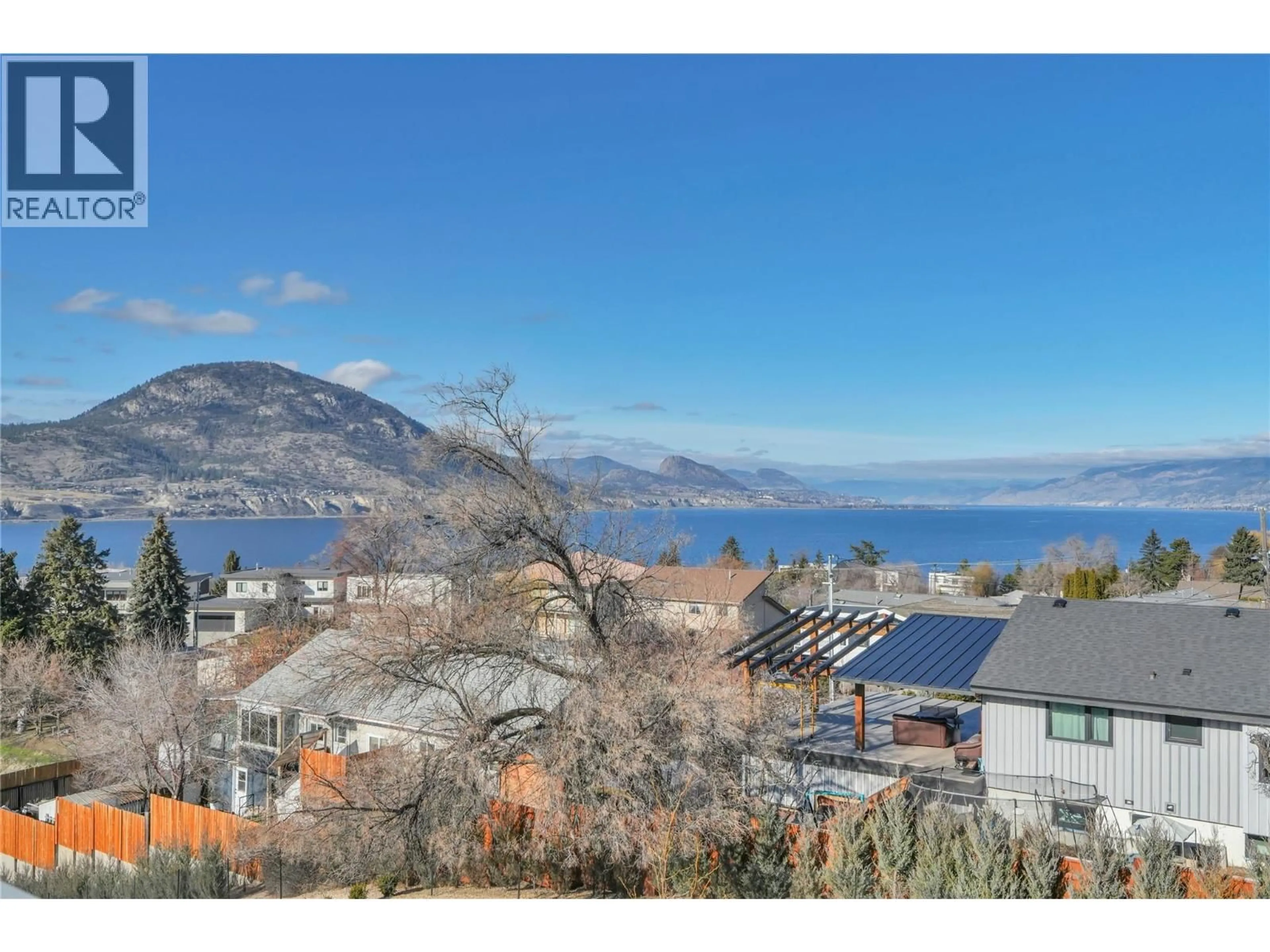 A pic from outside/outdoor area/front of a property/back of a property/a pic from drone, water/lake/river/ocean view for 765 WESTMINSTER AVENUE EAST, Penticton British Columbia V2A1J2