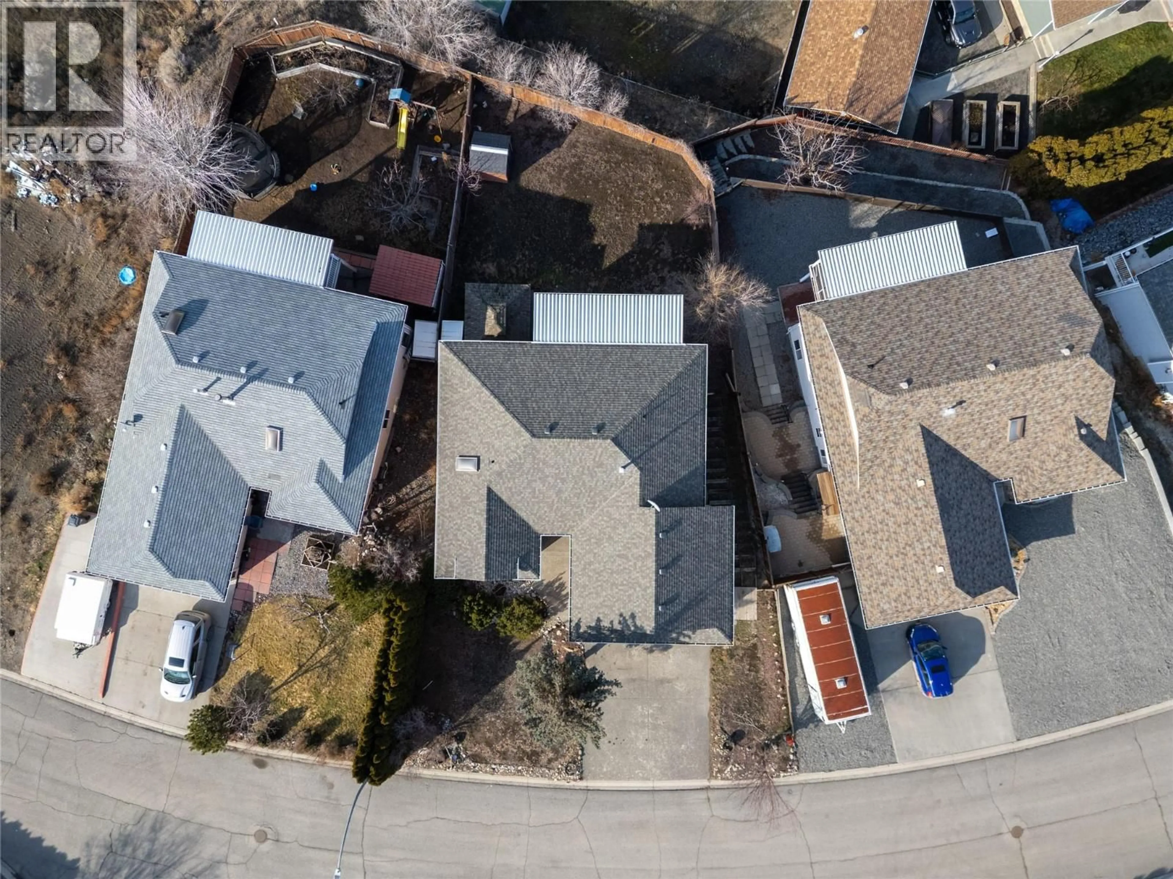 A pic from outside/outdoor area/front of a property/back of a property/a pic from drone, street for 1230 VISTA HEIGHTS DRIVE, Ashcroft British Columbia V0K1A0