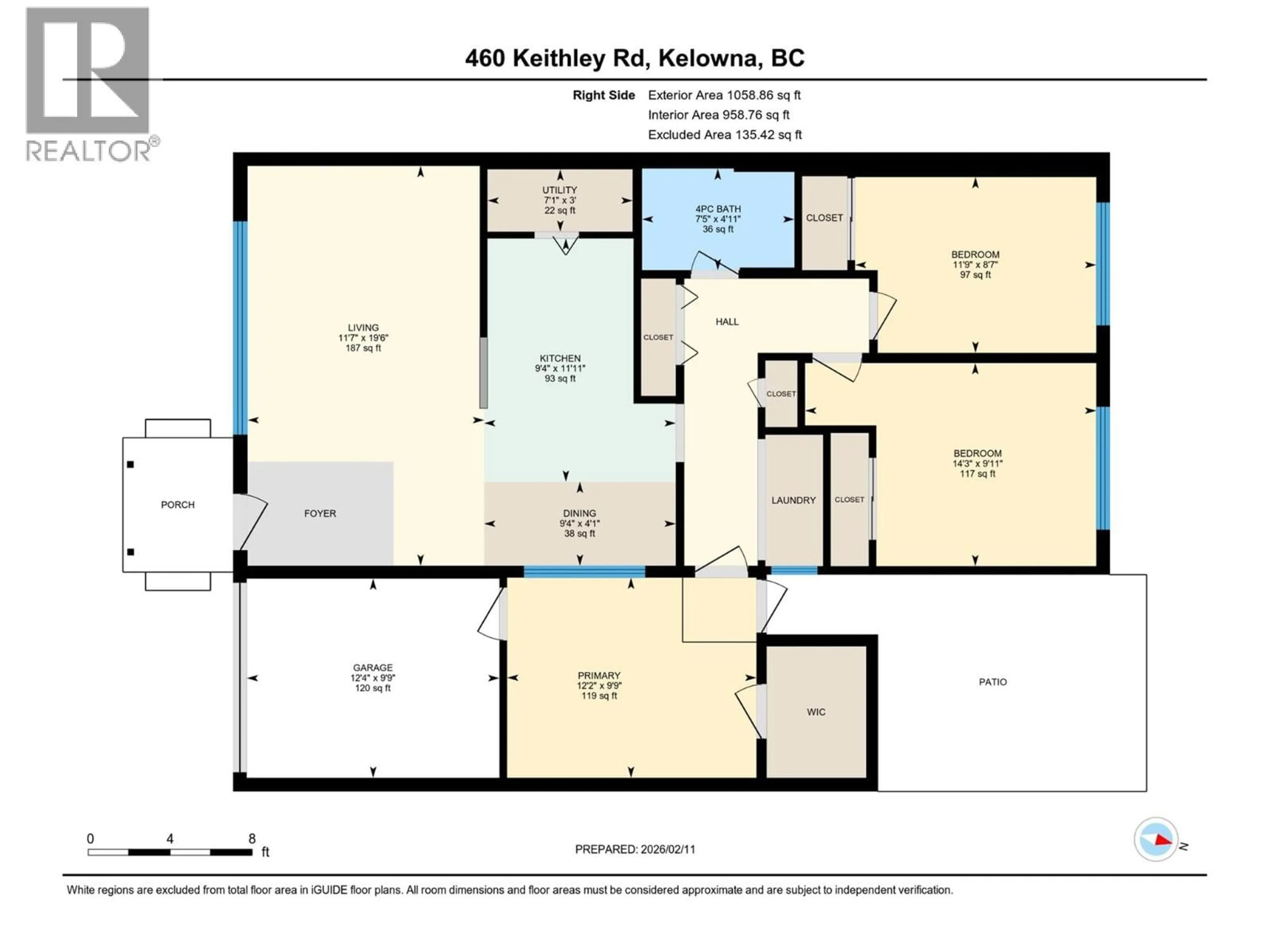 Floor plan for 458-460 KEITHLEY ROAD, Kelowna British Columbia V1X2N7