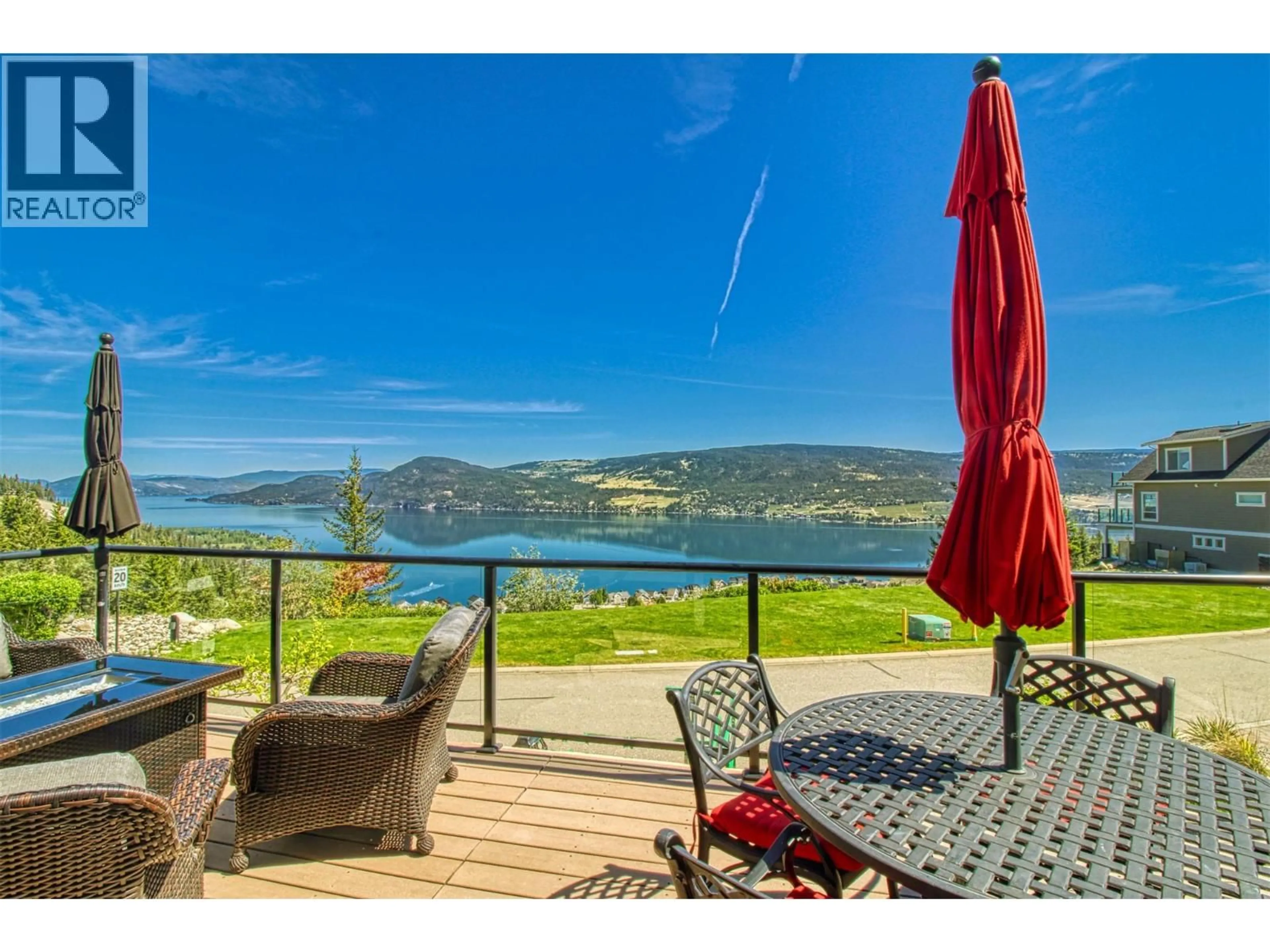 Patio, water/lake/river/ocean view for 388 - 6912 TERAZONA DRIVE, Kelowna British Columbia V1Z3R8