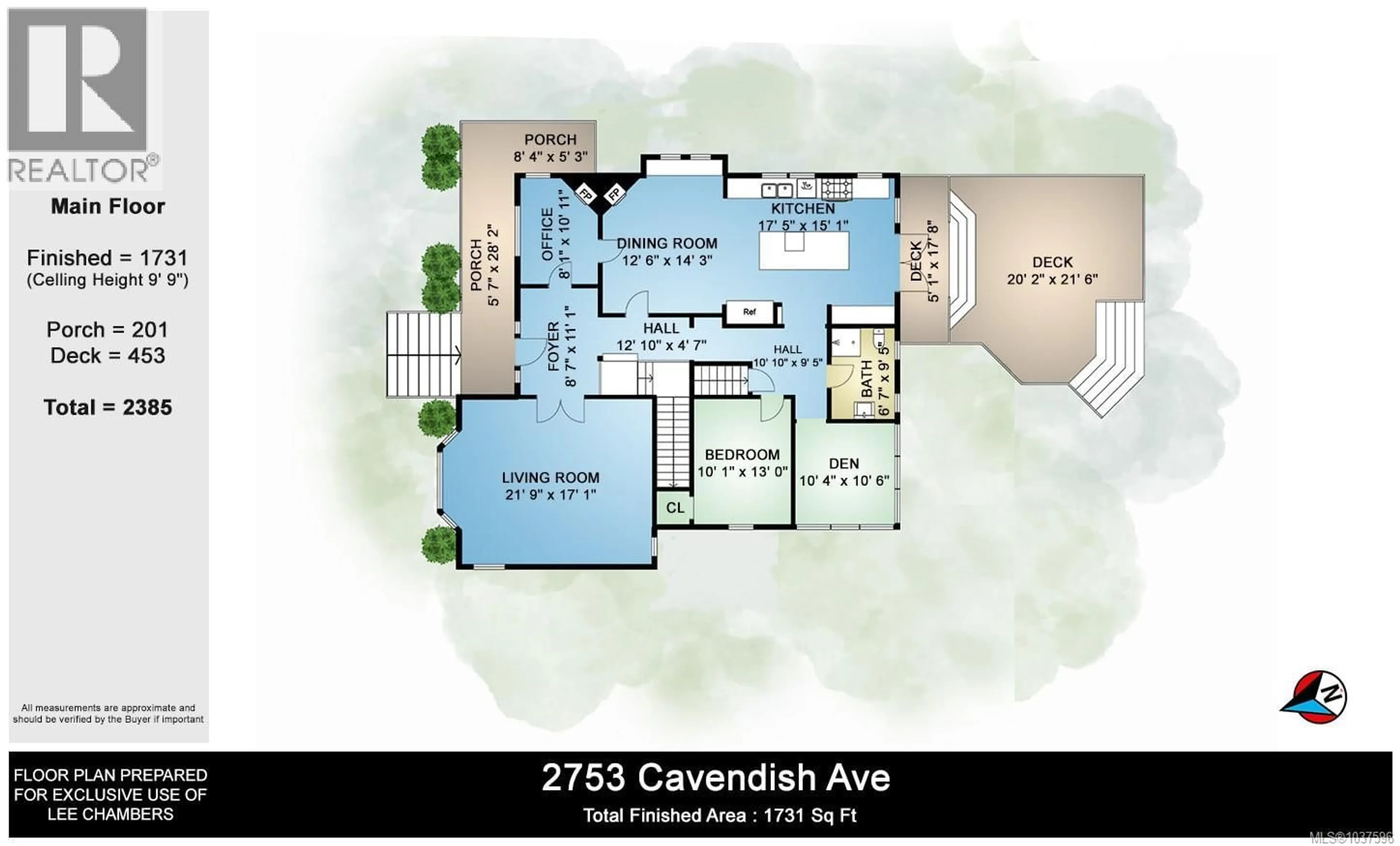 Floor plan for 2753 CAVENDISH AVENUE, Oak Bay British Columbia V8R2G7