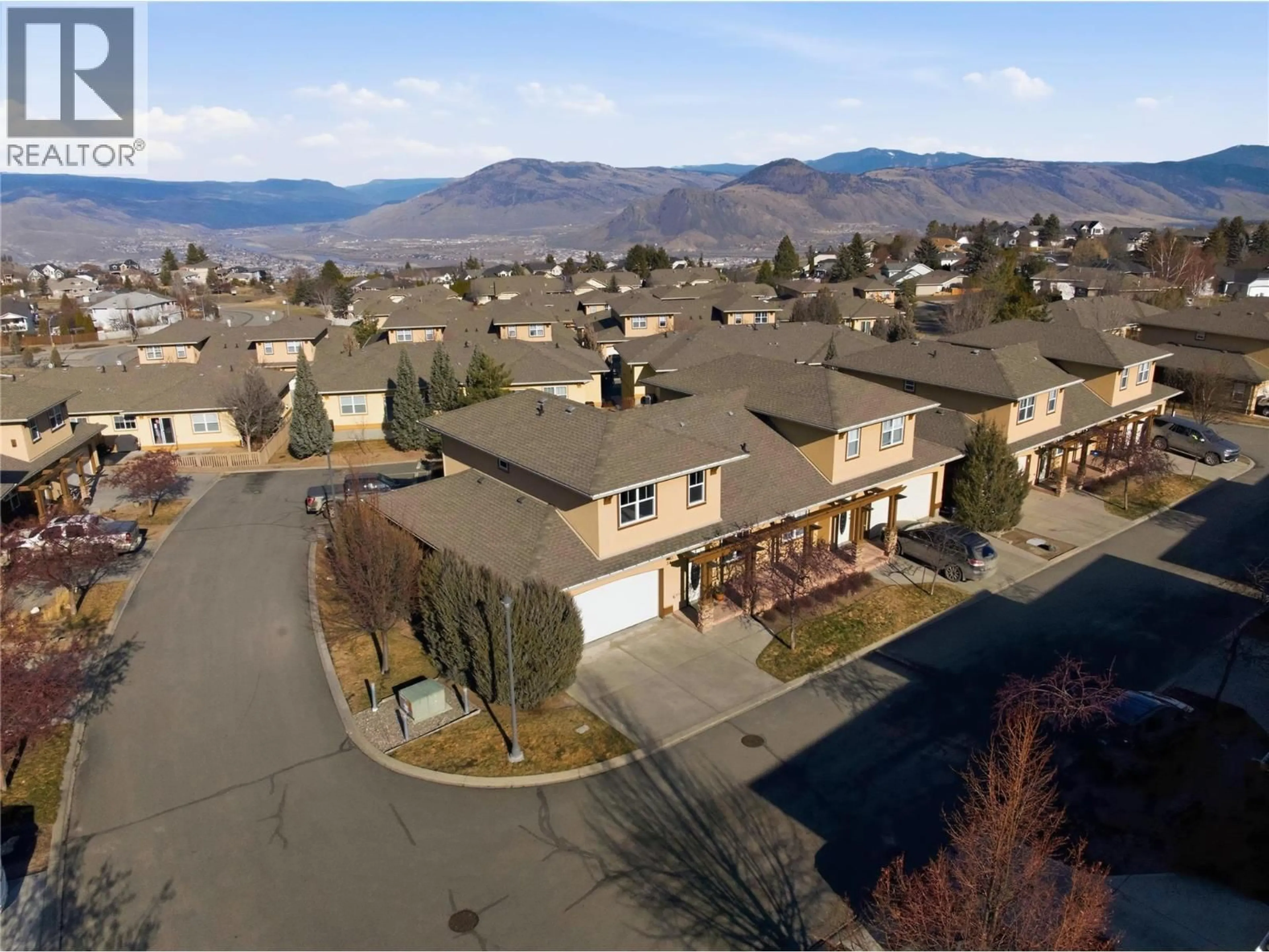 A pic from outside/outdoor area/front of a property/back of a property/a pic from drone, mountain view for 31 - 1055 ABERDEEN DRIVE, Kamloops British Columbia V1S2A7