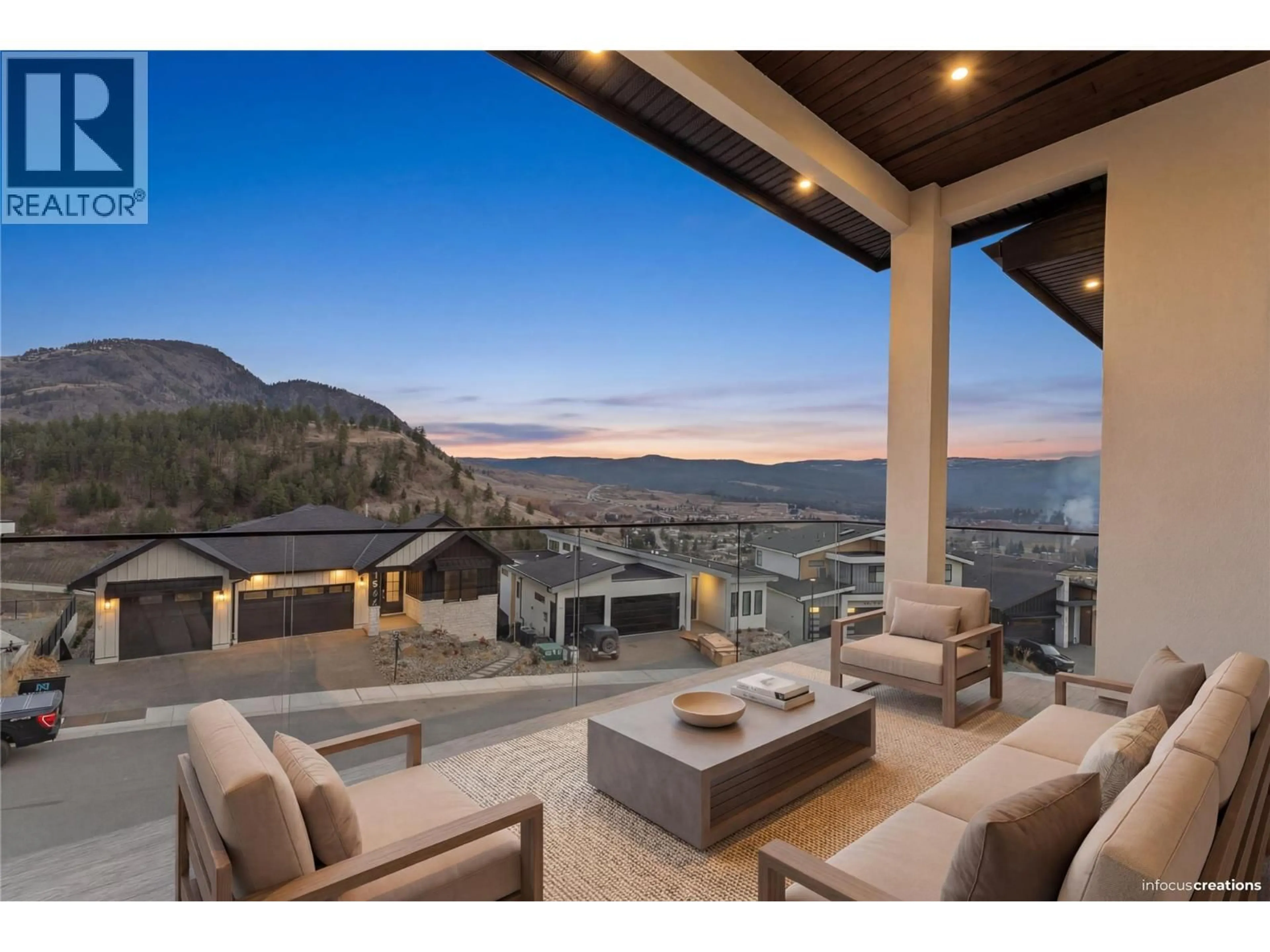 Patio, water/lake/river/ocean view for 1022 CARNOUSTIE DRIVE, Kelowna British Columbia V1P0A3