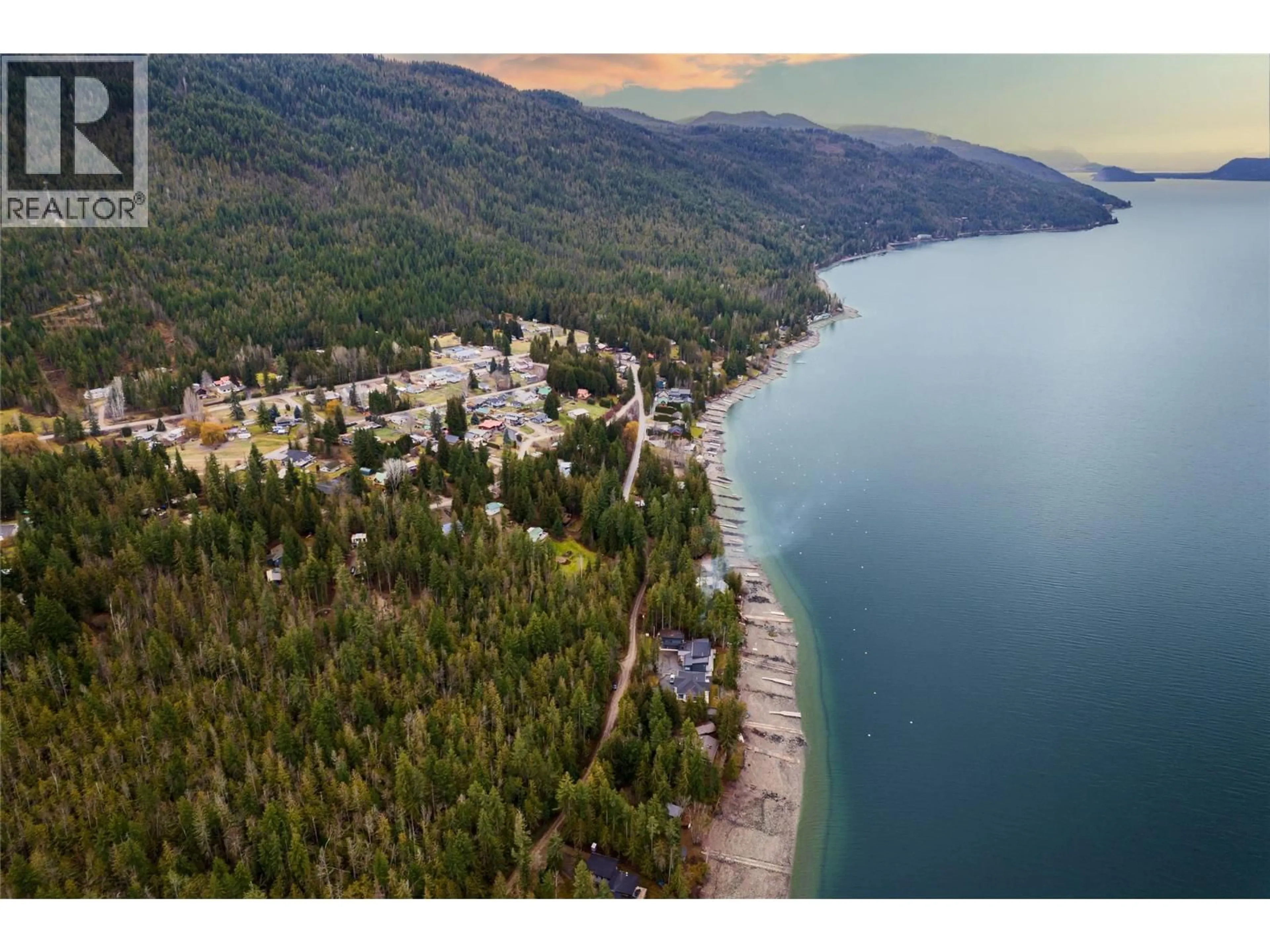 A pic from outside/outdoor area/front of a property/back of a property/a pic from drone, water/lake/river/ocean view for 4119 REID ROAD, Eagle Bay British Columbia V0E1T0