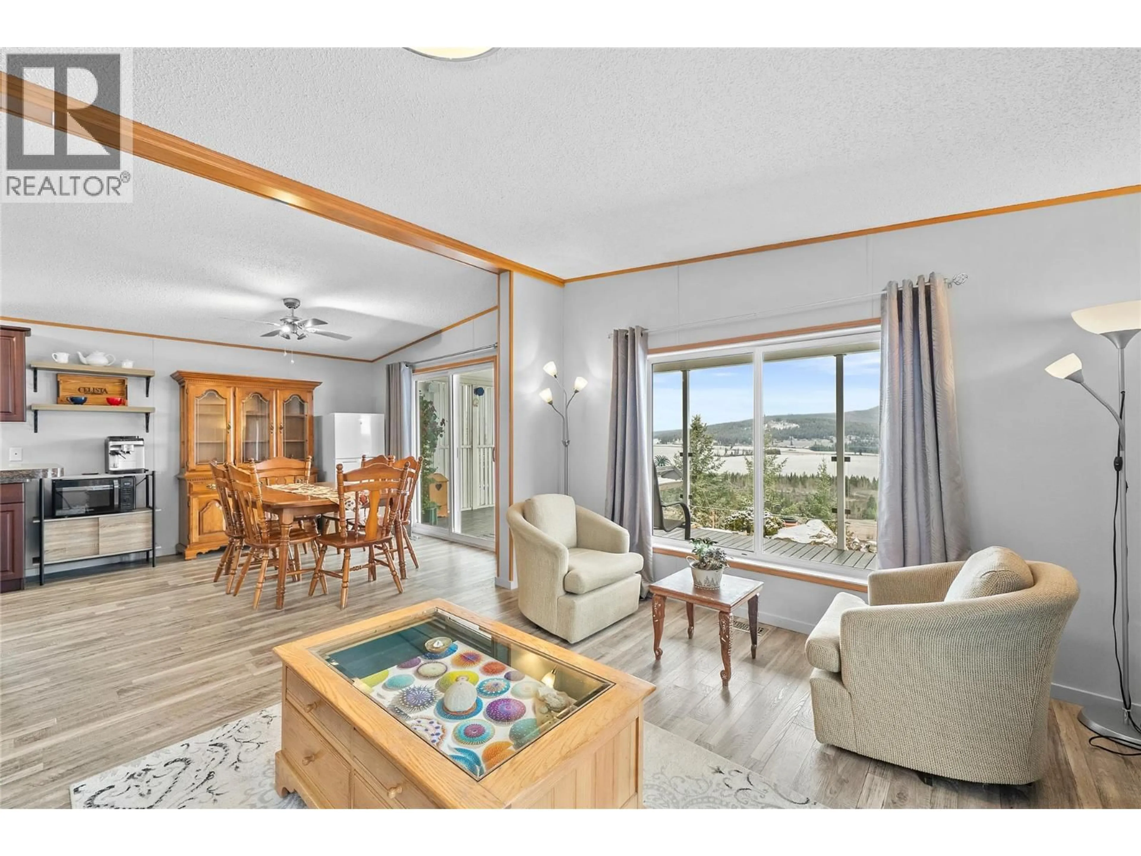 Living room with furniture, unknown for 72 - 1885 TAPPEN NOTCH HILL ROAD ROAD, Tappen British Columbia V0E2X0