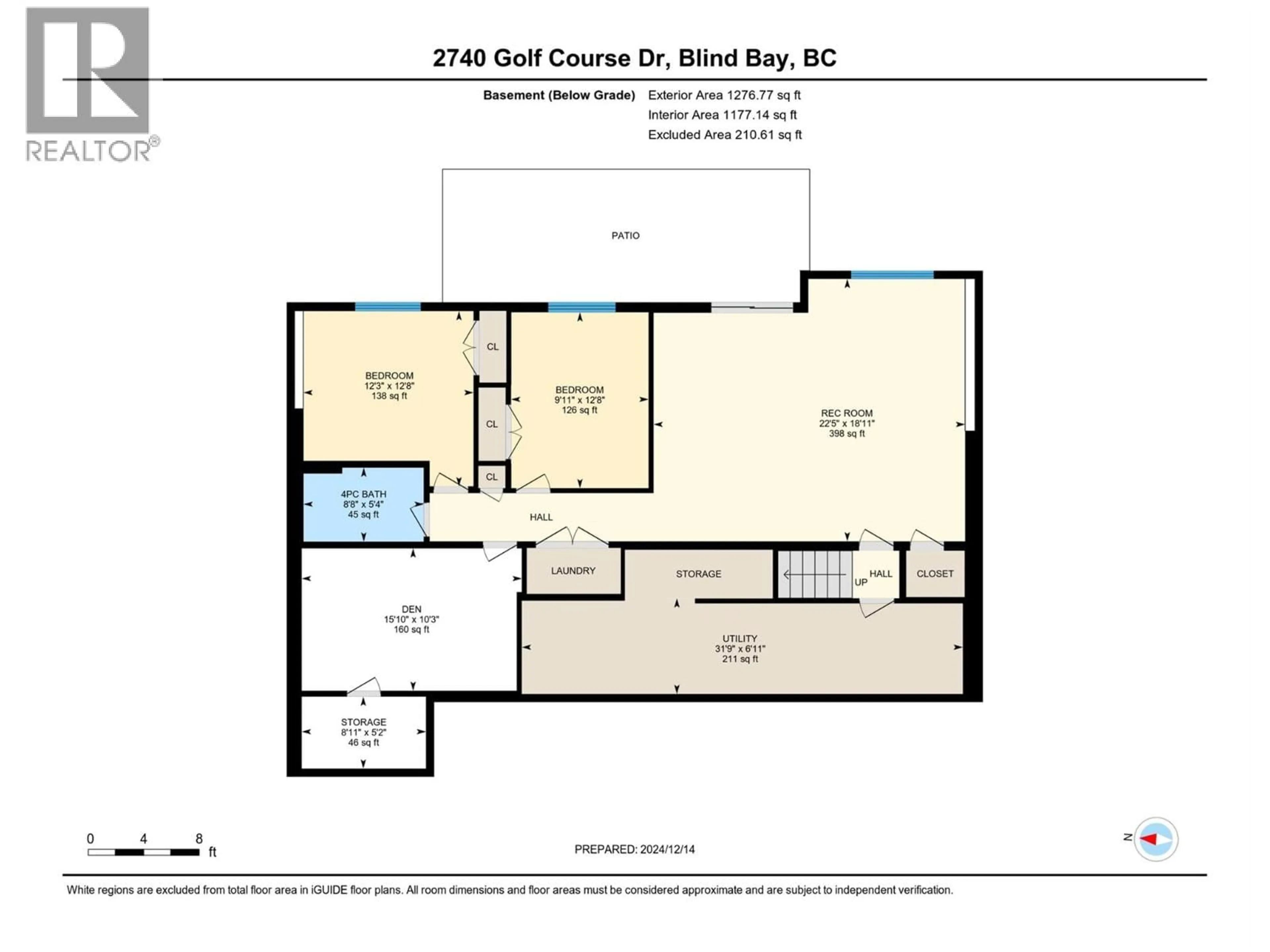 Floor plan for 2741 GOLF COURSE DRIVE, Blind Bay British Columbia V0E1H2