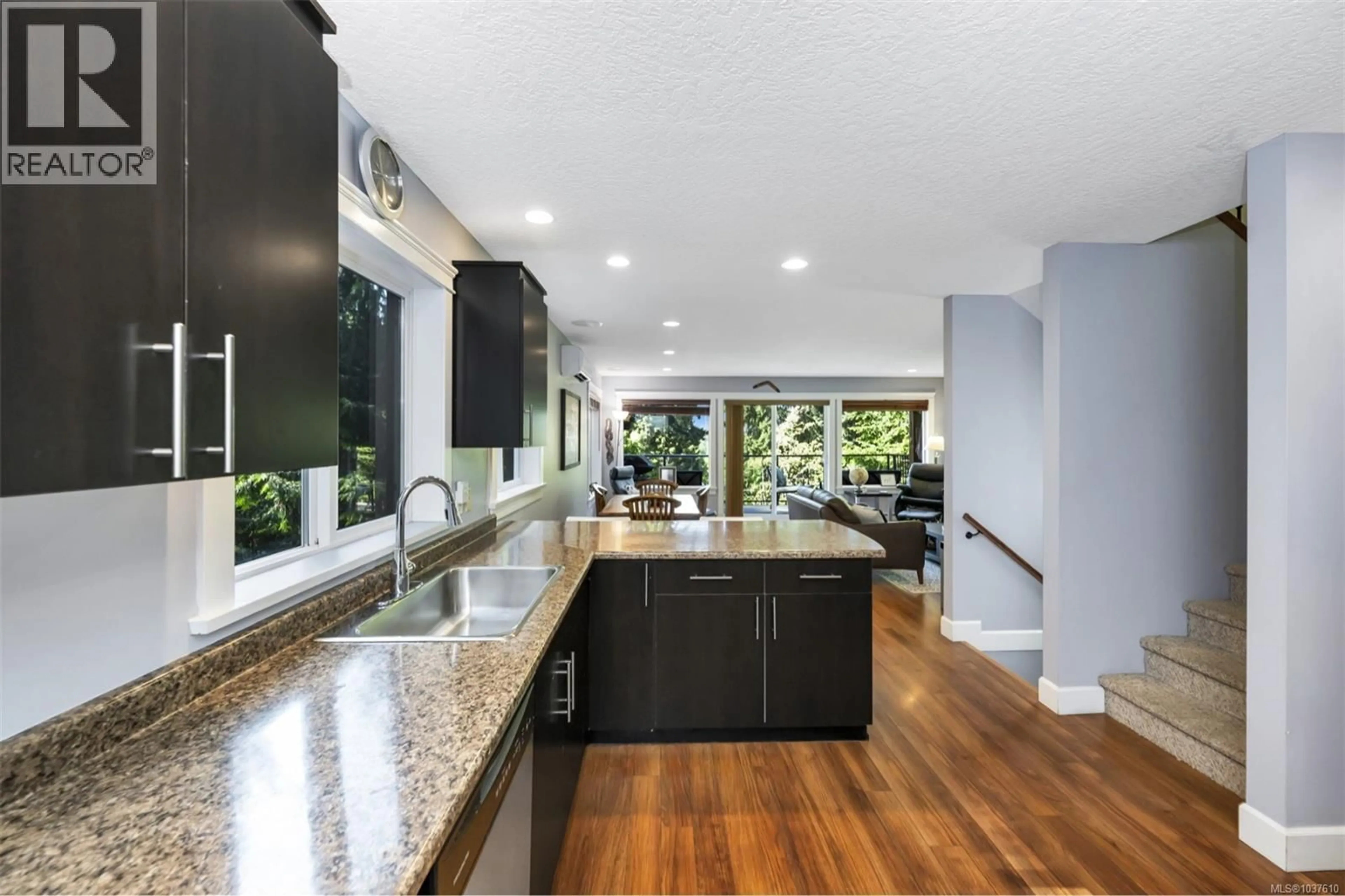 Open concept kitchen, ceramic/tile floor for 10379 ARBUTUS ROAD, Youbou British Columbia V0R3E1