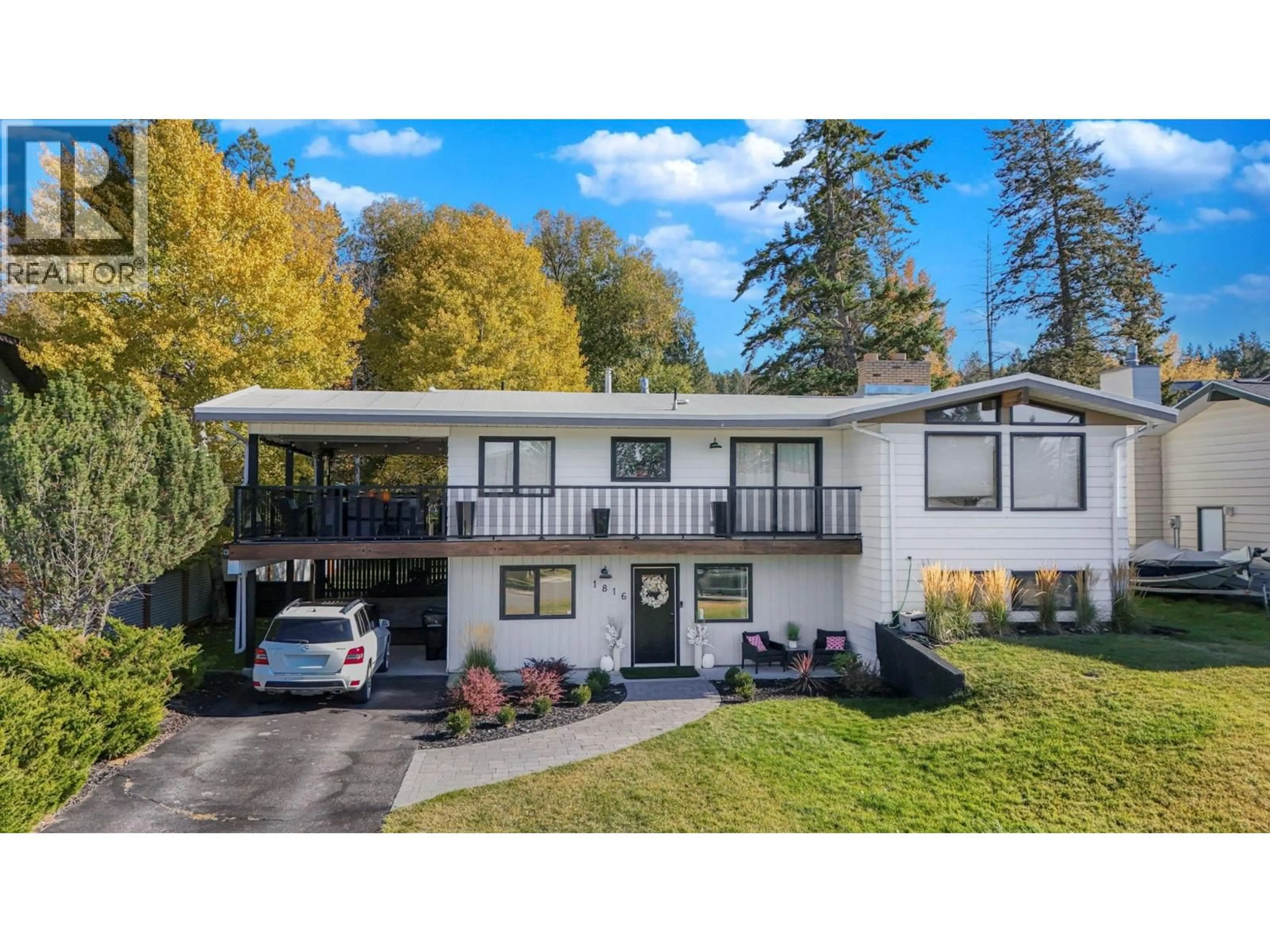 A pic from outside/outdoor area/front of a property/back of a property/a pic from drone, street for 1816 MT CONNELL CRESCENT, Cranbrook British Columbia V1C5V7