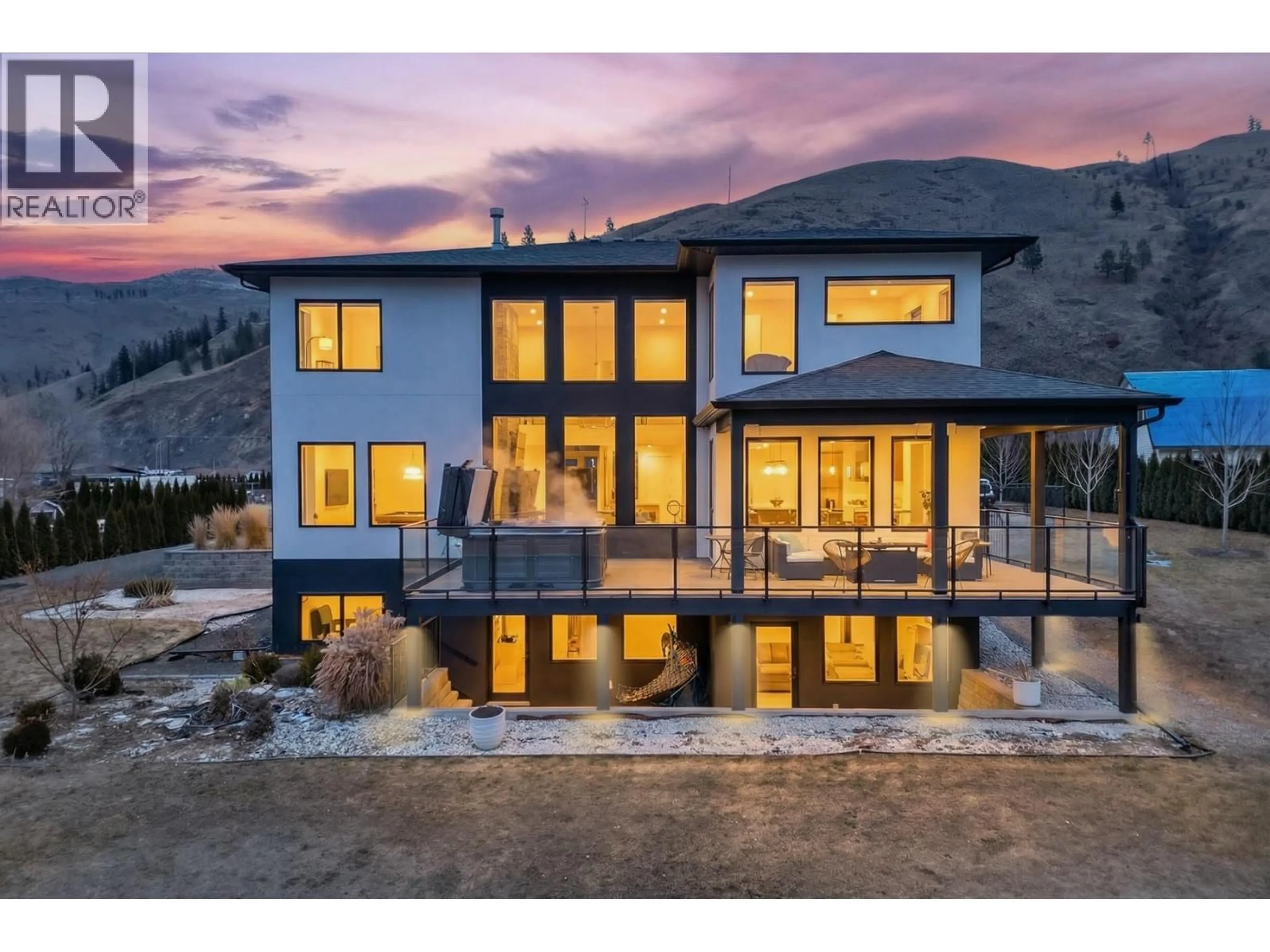 Home with brick exterior material, mountain view for 4000 DAVIE ROAD, Kamloops British Columbia V2H1K8