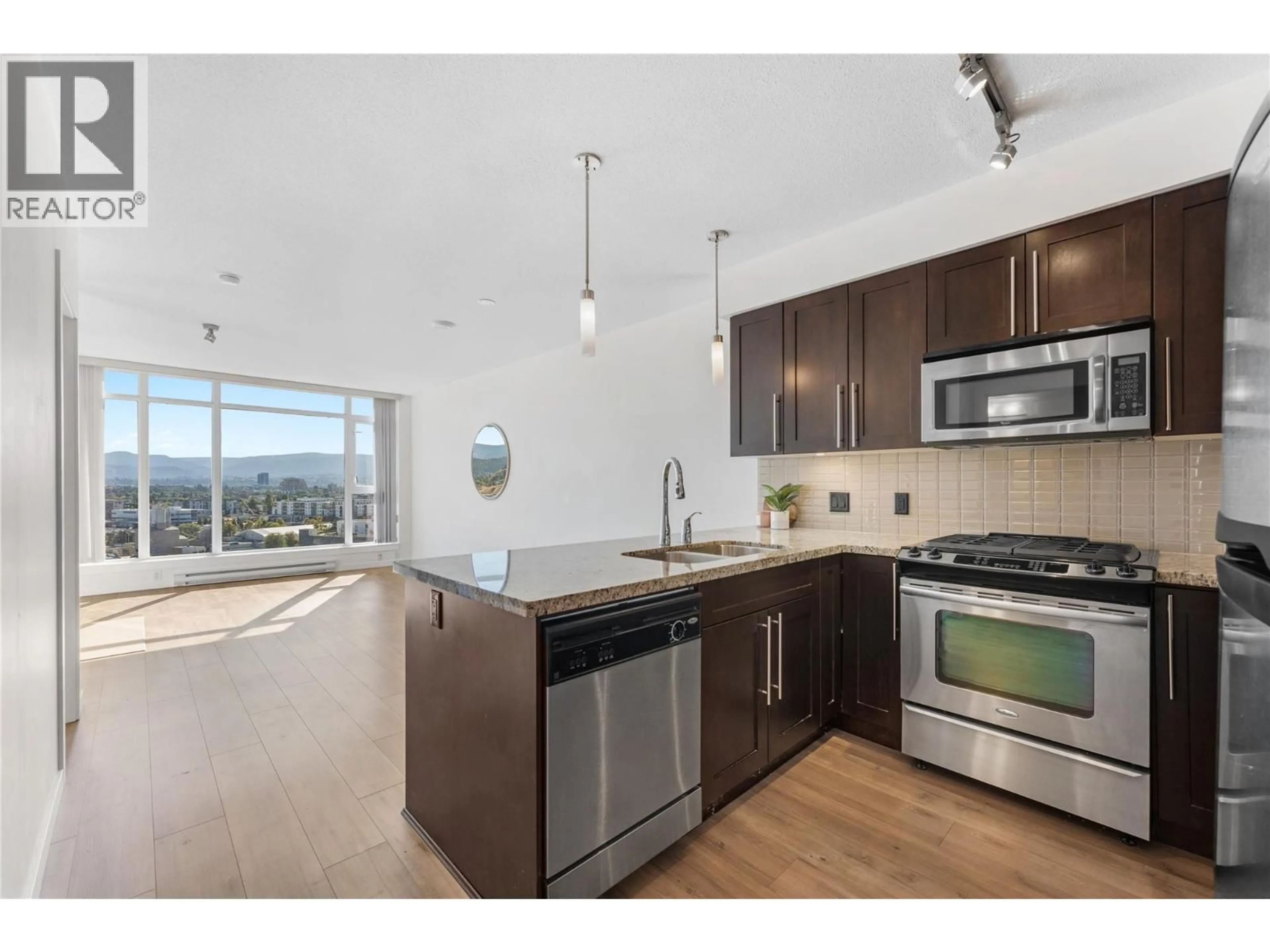 Open concept kitchen, unknown for 1404 - 1075 SUNSET DRIVE, Kelowna British Columbia V1Y9Y9
