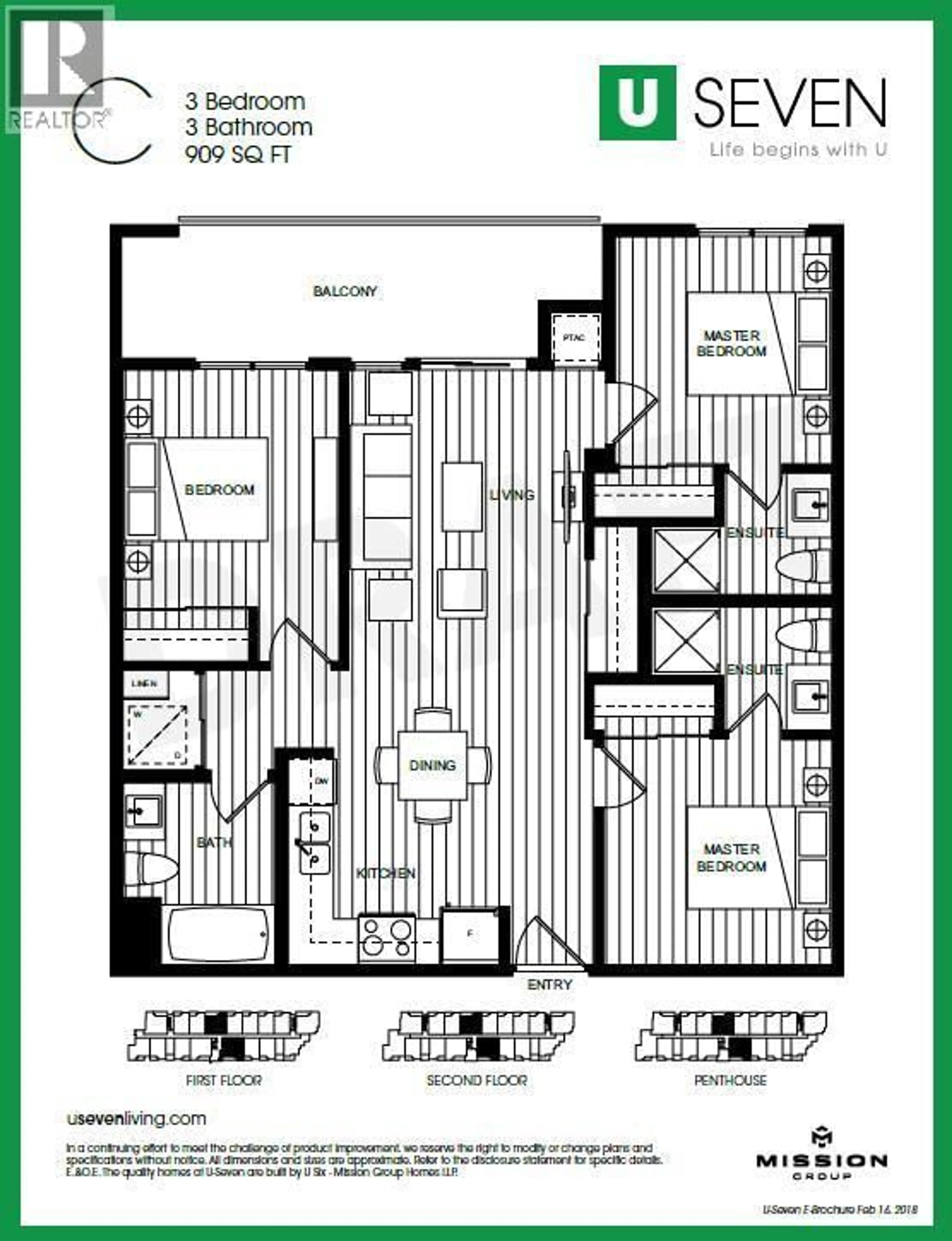 Floor plan for PH22 - 655 ACADEMY WAY, Kelowna British Columbia V1V0A2