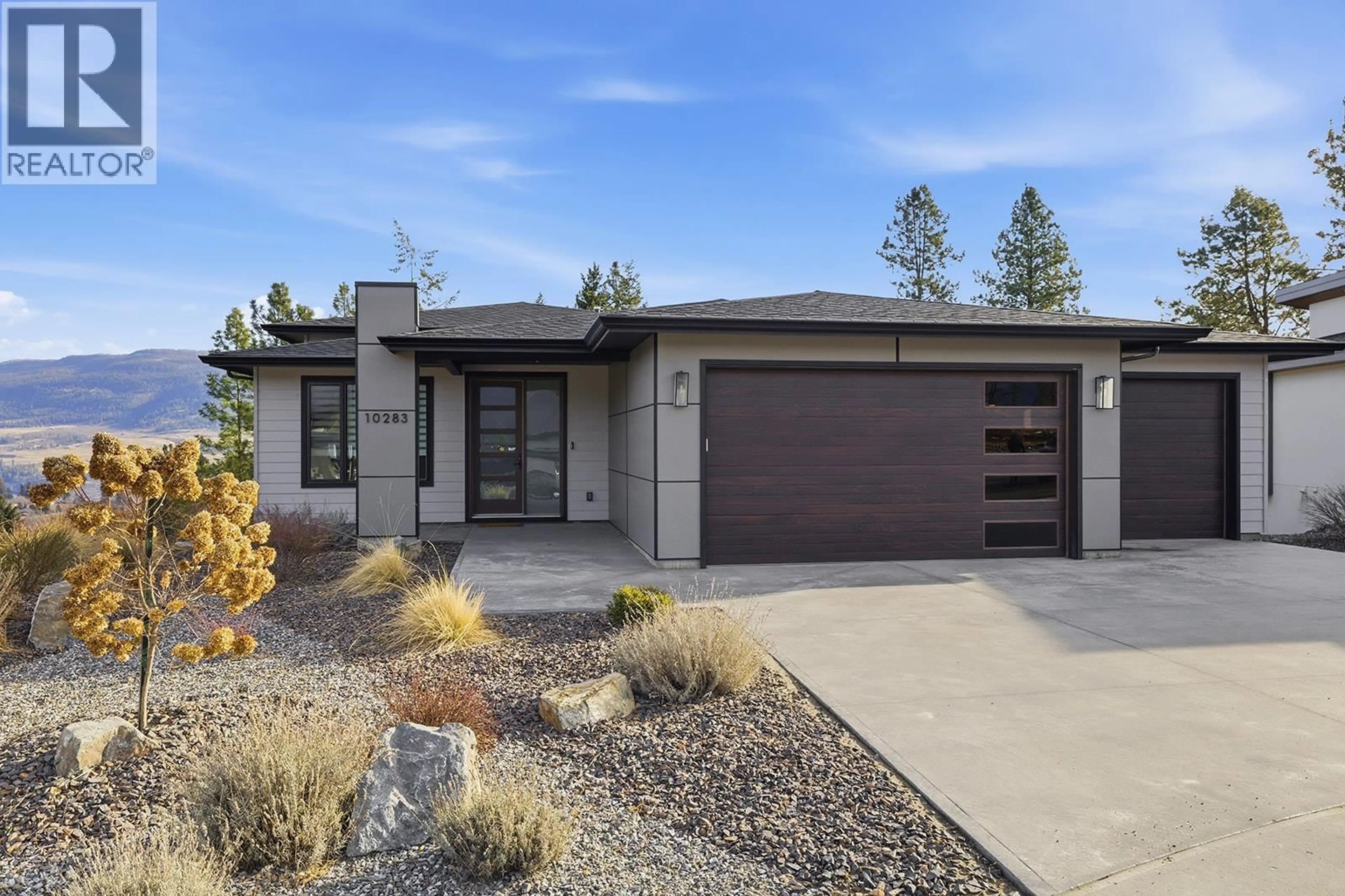 Home with brick exterior material, street for 10283 BEACON HILL DRIVE, Lake Country British Columbia V4V0A9