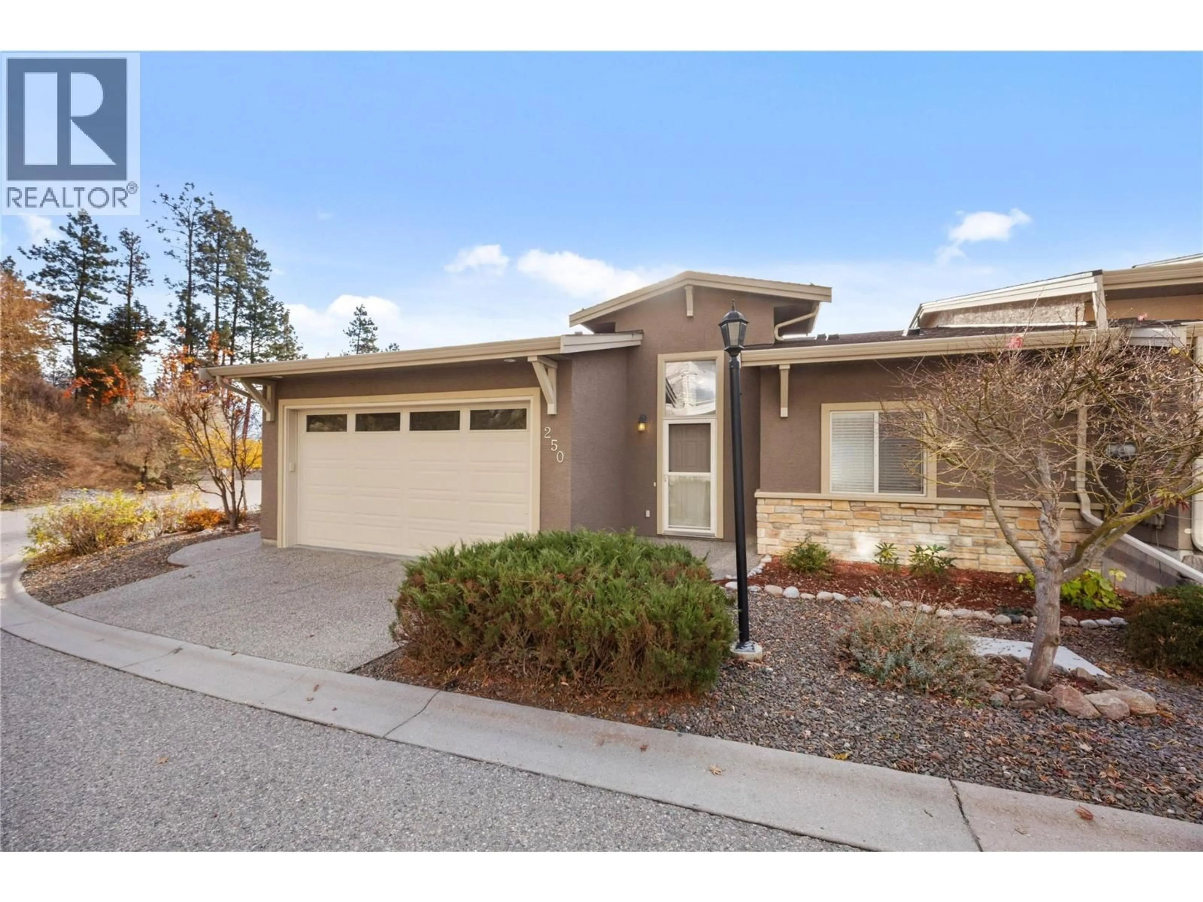 Home with brick exterior material, street for 250 - 5165 TREPANIER BENCH ROAD, Peachland British Columbia V0H1X2