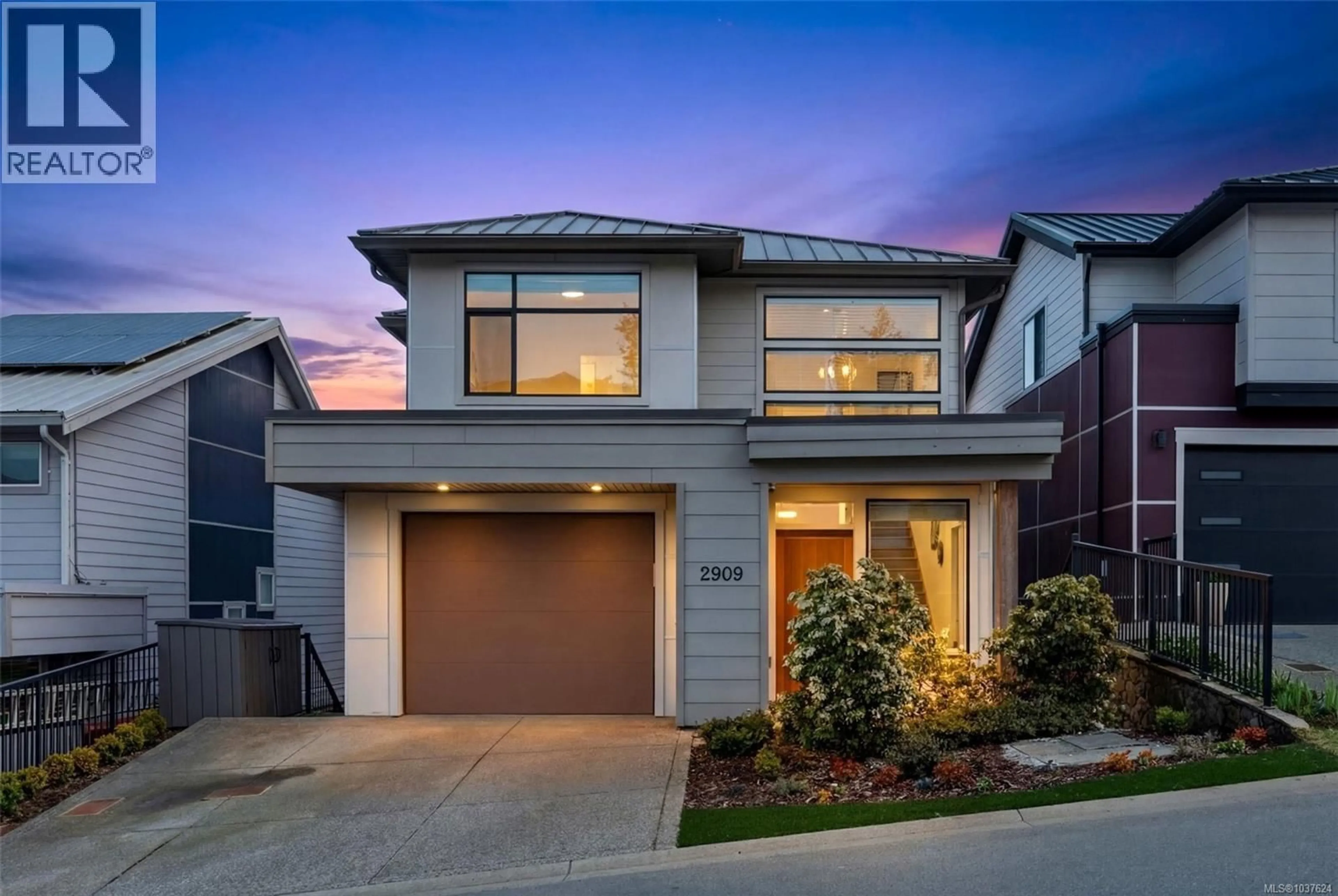 Home with brick exterior material, street for 2909 PILATUS RUN, Langford British Columbia V9B0R2
