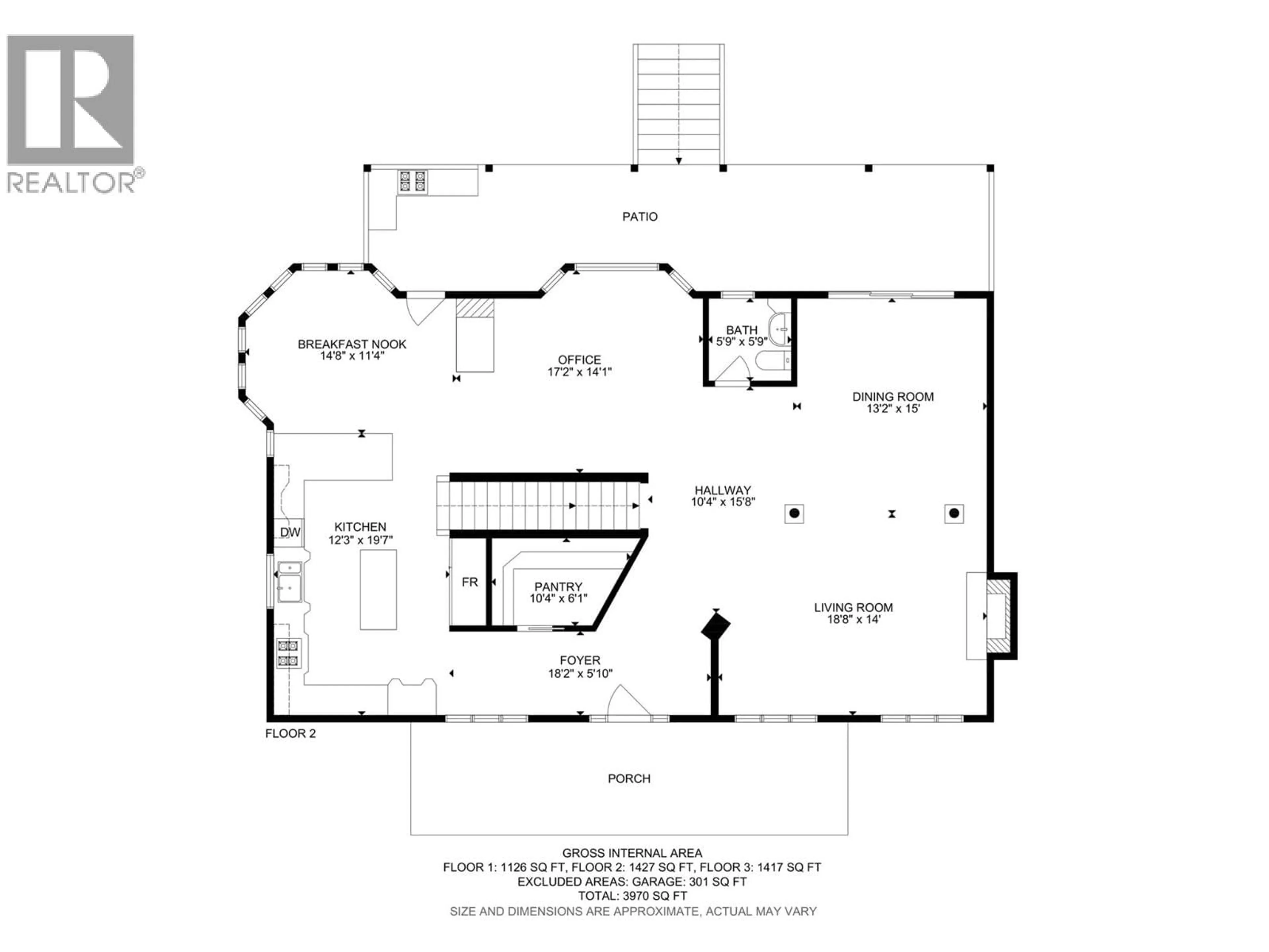 Floor plan for 5318 FULTON PLACE, Peachland British Columbia V0H1X1