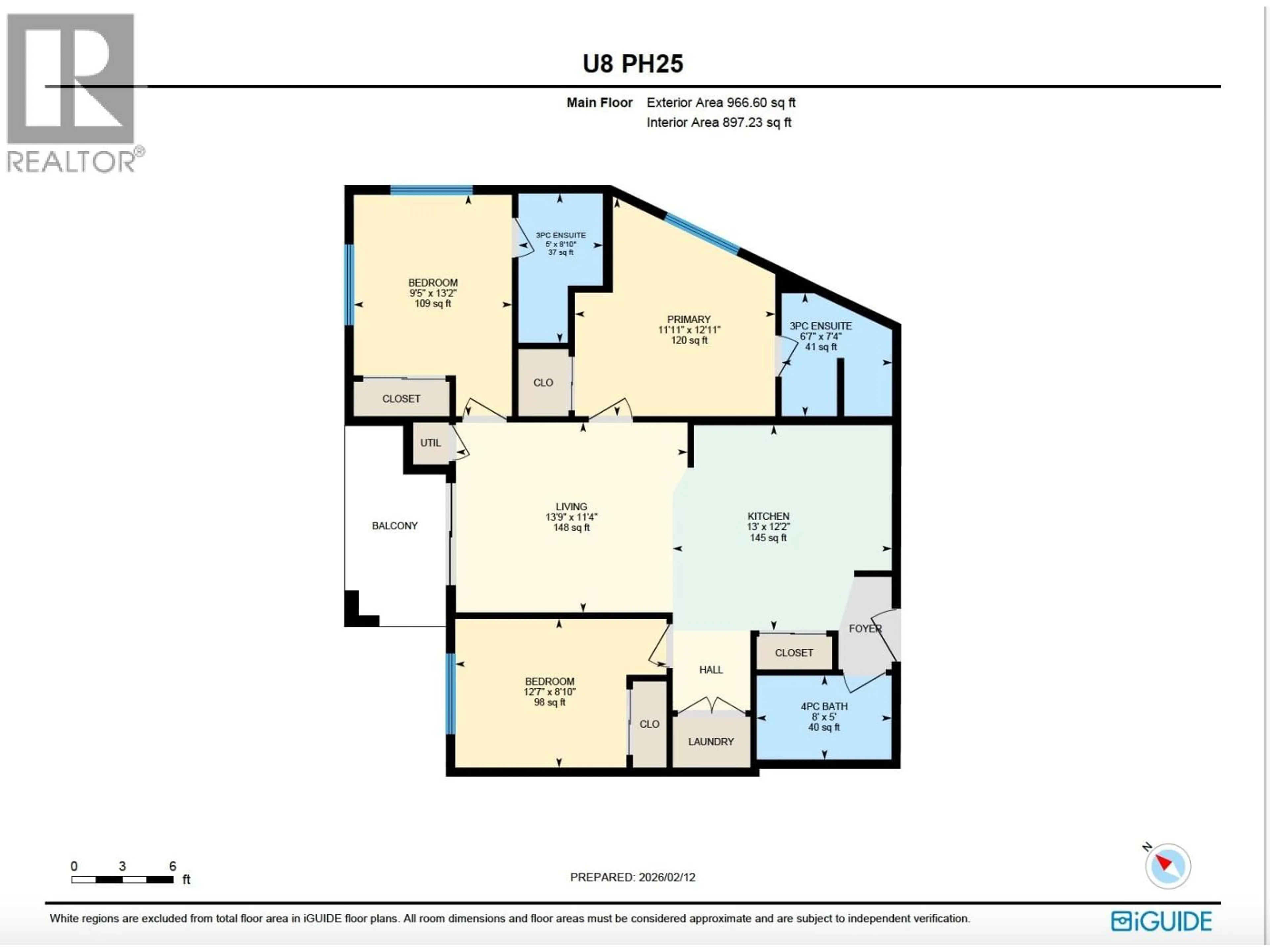 Floor plan for PH25 - 625 ACADEMY WAY, Kelowna British Columbia V1V0E3