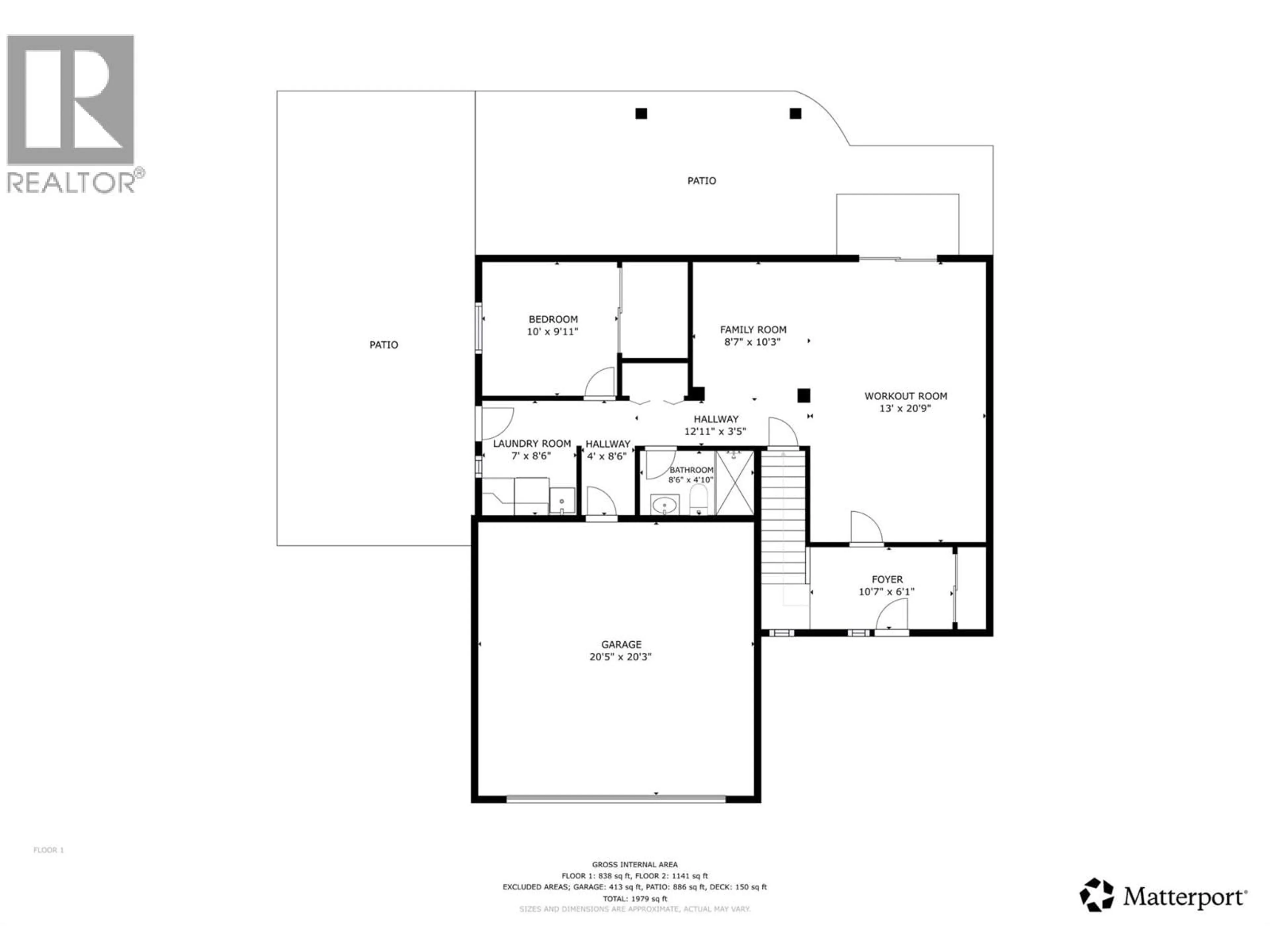 Floor plan for 3125 MCIVER ROAD, West Kelowna British Columbia V4T1E7
