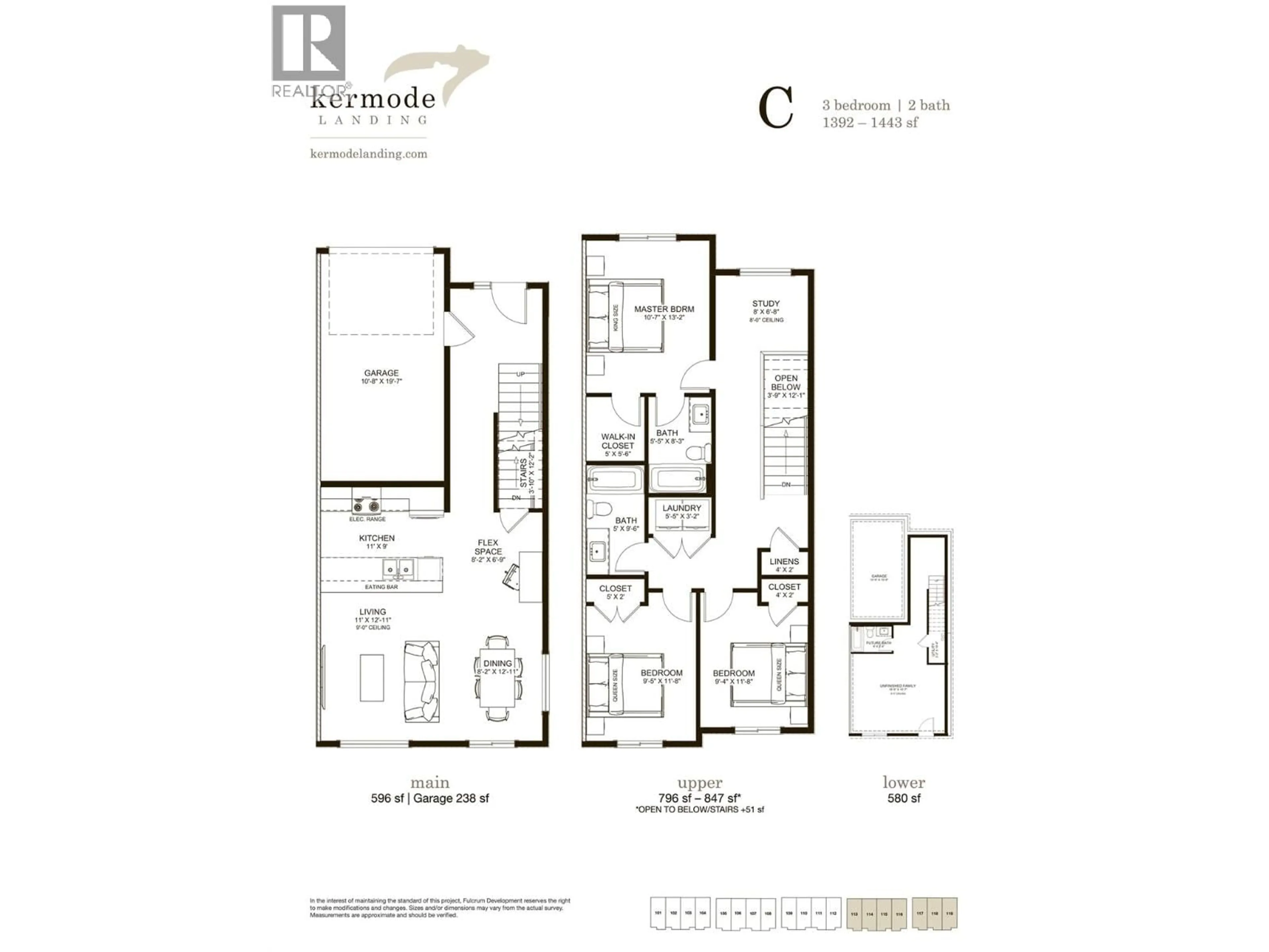 Floor plan for 119 - 8960 DALLAS DRIVE, Kamloops British Columbia V2C6V1