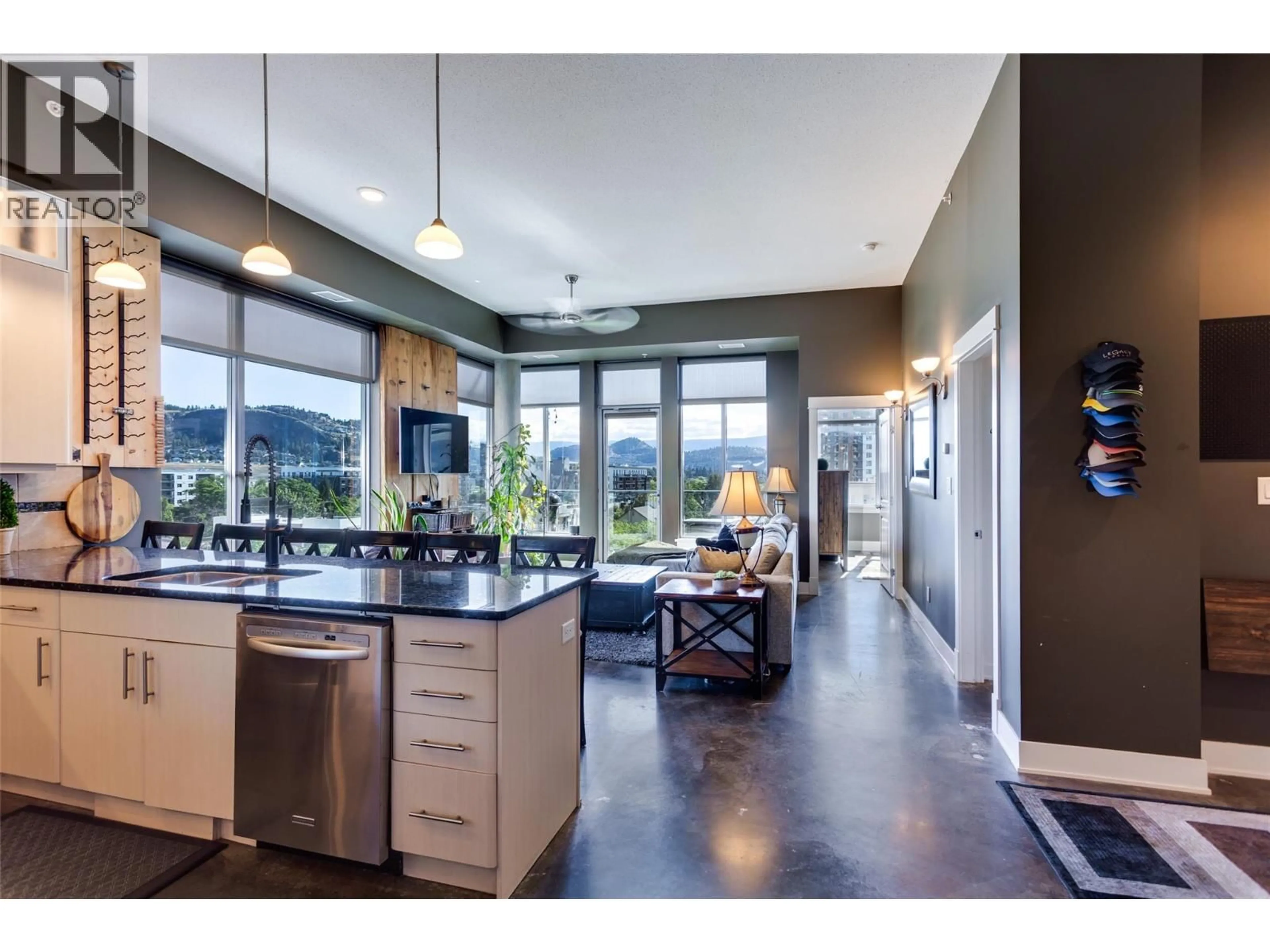 Open concept kitchen, unknown for 505 - 1329 ELLIS STREET, Kelowna British Columbia V1Y9X5