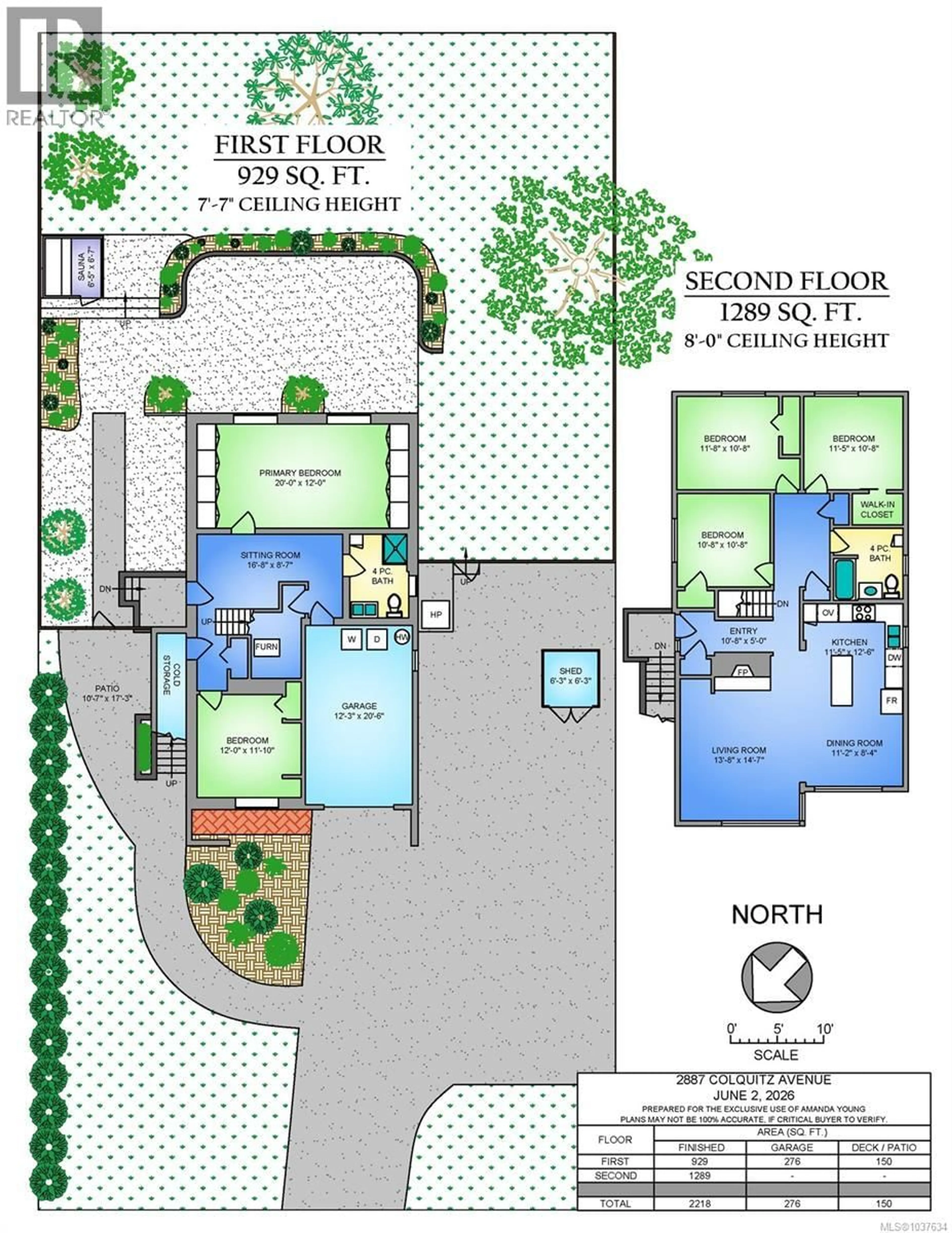 Floor plan for 2887 COLQUITZ AVENUE, Saanich British Columbia V9A2L9