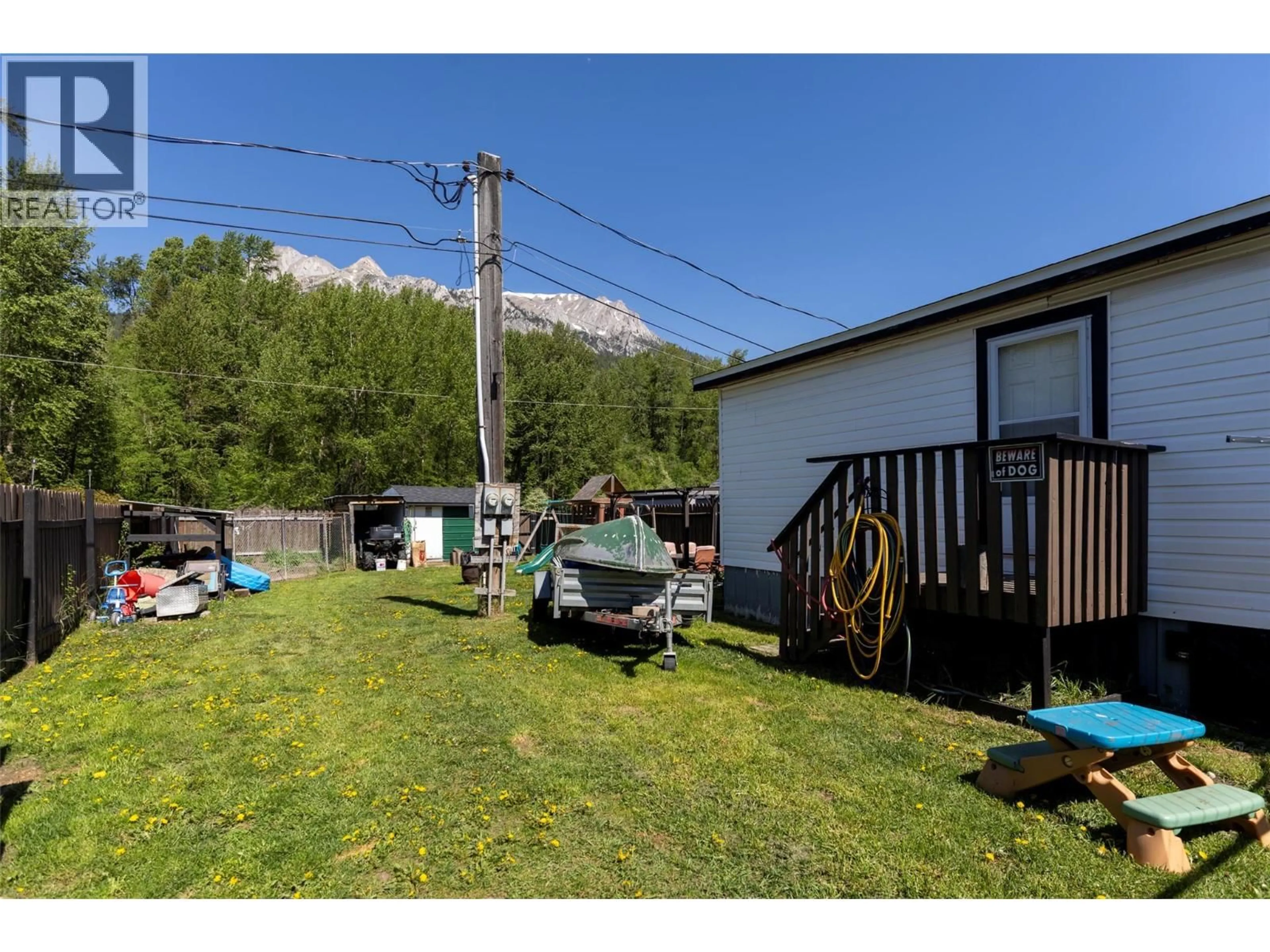 A pic from outside/outdoor area/front of a property/back of a property/a pic from drone, mountain view for 12 - 2011 3 HIGHWAY, Fernie British Columbia V0B1M5